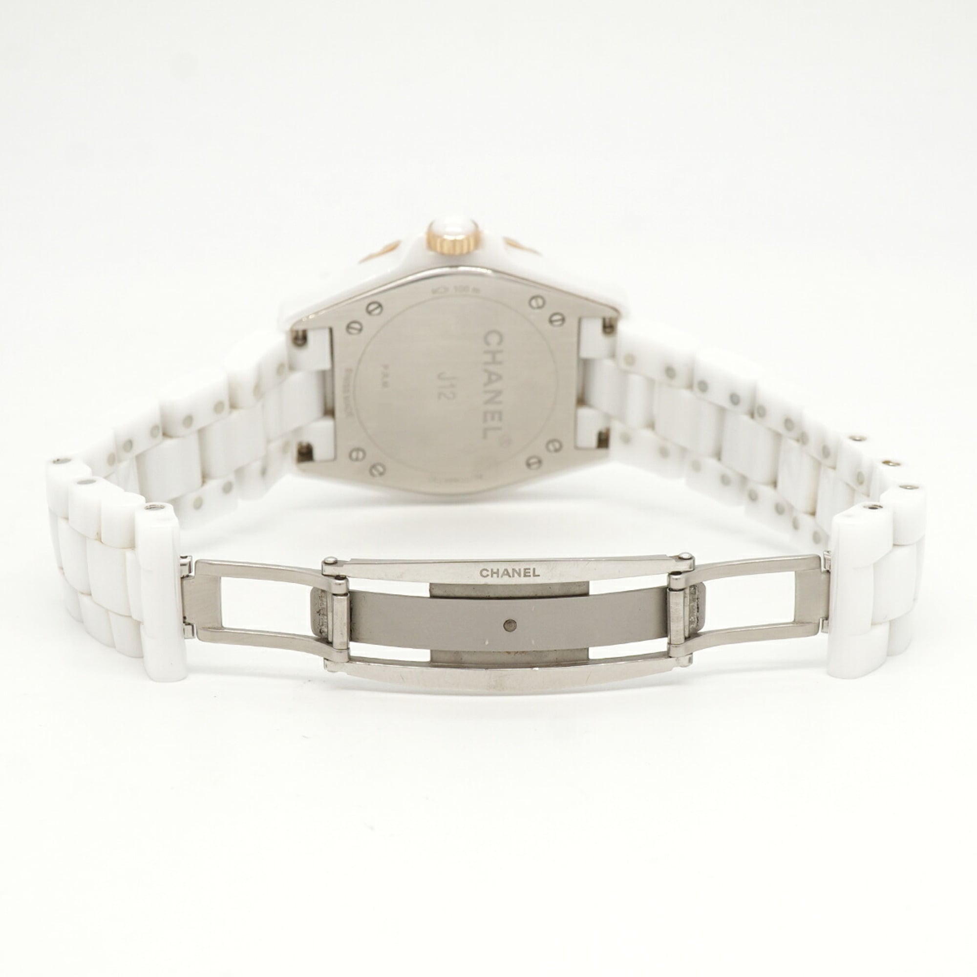 Montre Chanel J12-365 Diamond H3843 Blanc, cadran de 37 mm