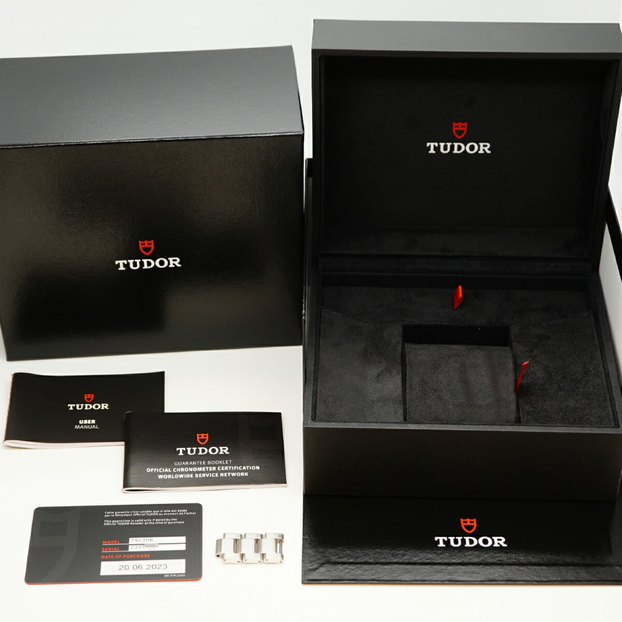 Tudor Heritage Black bay 79230B Herrenuhr mit Zifferblatt