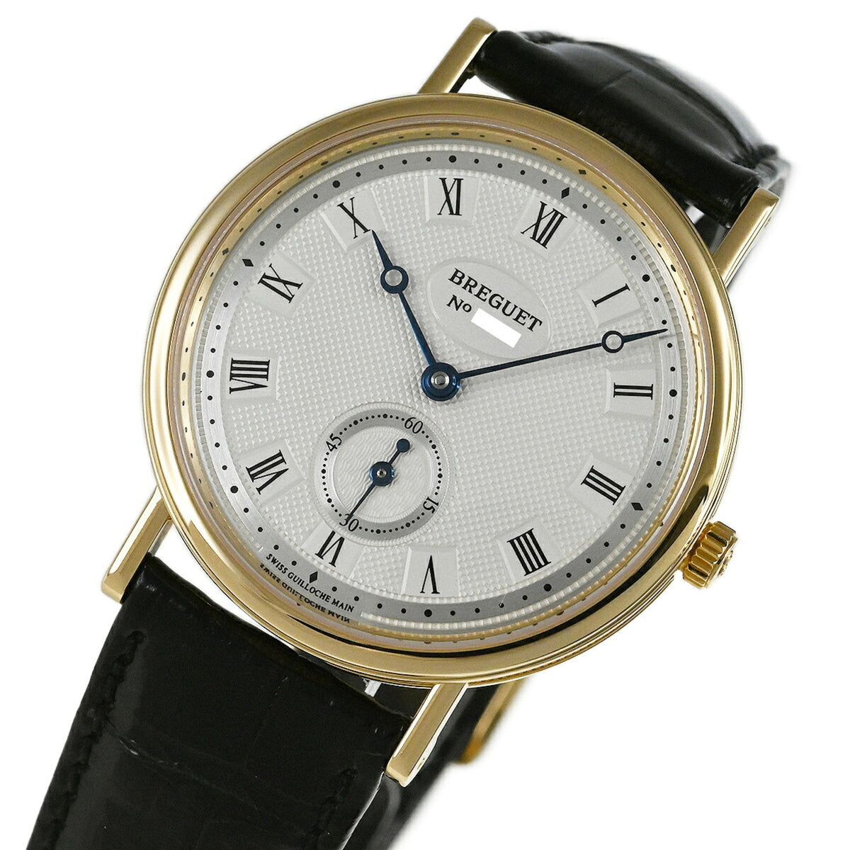 Montre Breguet Classic 3910BA/15/984, cadran argenté, 34 mm