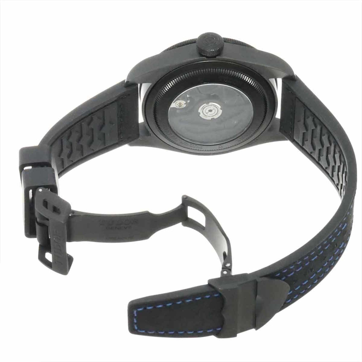 Tudor Black bay Keramisch horloge 79210CNU met zwarte wijzerplaat, 41 mm