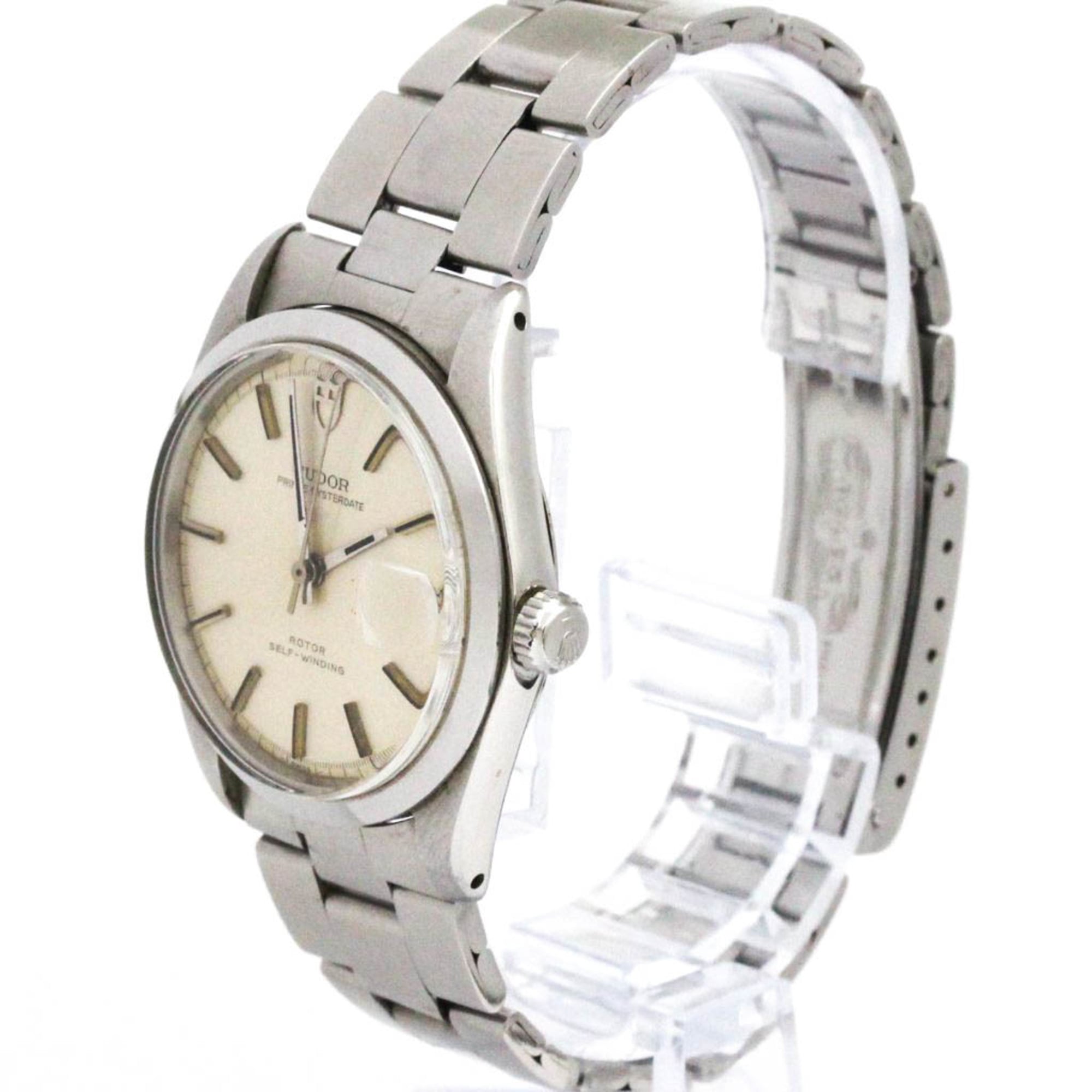TUDOR Prince Oyster Date Stainless Steel Automatic Mens Watch 7989/0
