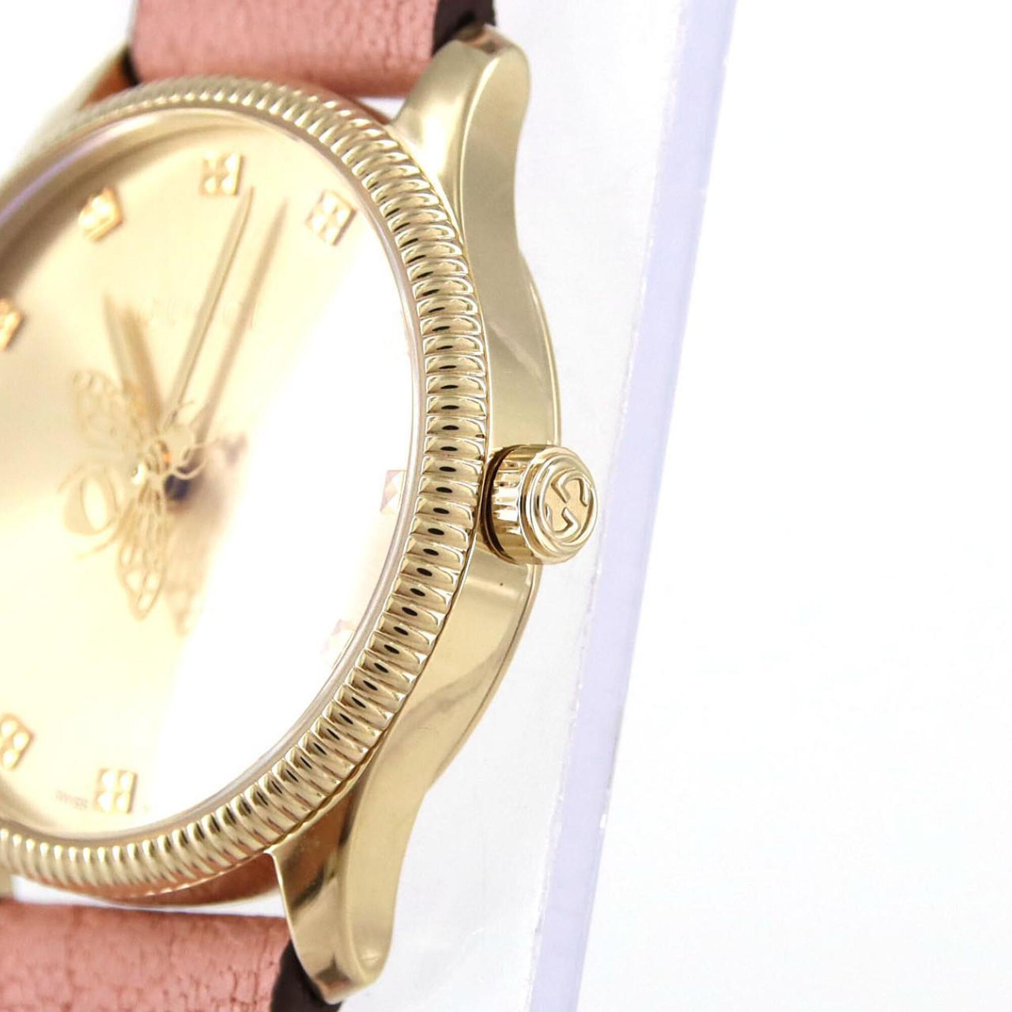 Gucci G-Timeless 126.5 Gold Dial 29mm Watch