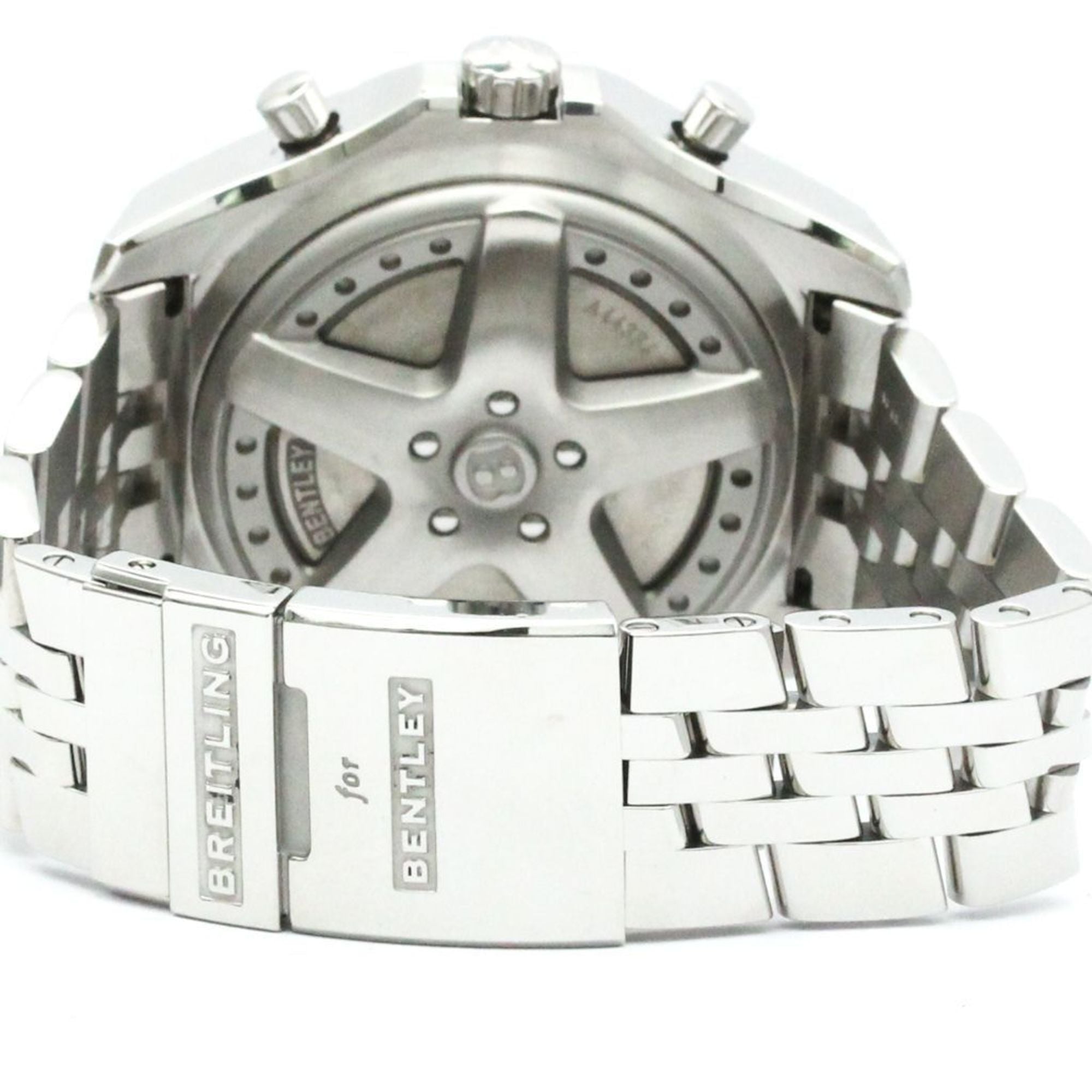 BREITLING Bentley 6.75 Steel Automatic Mens Watch A44364 BF578761