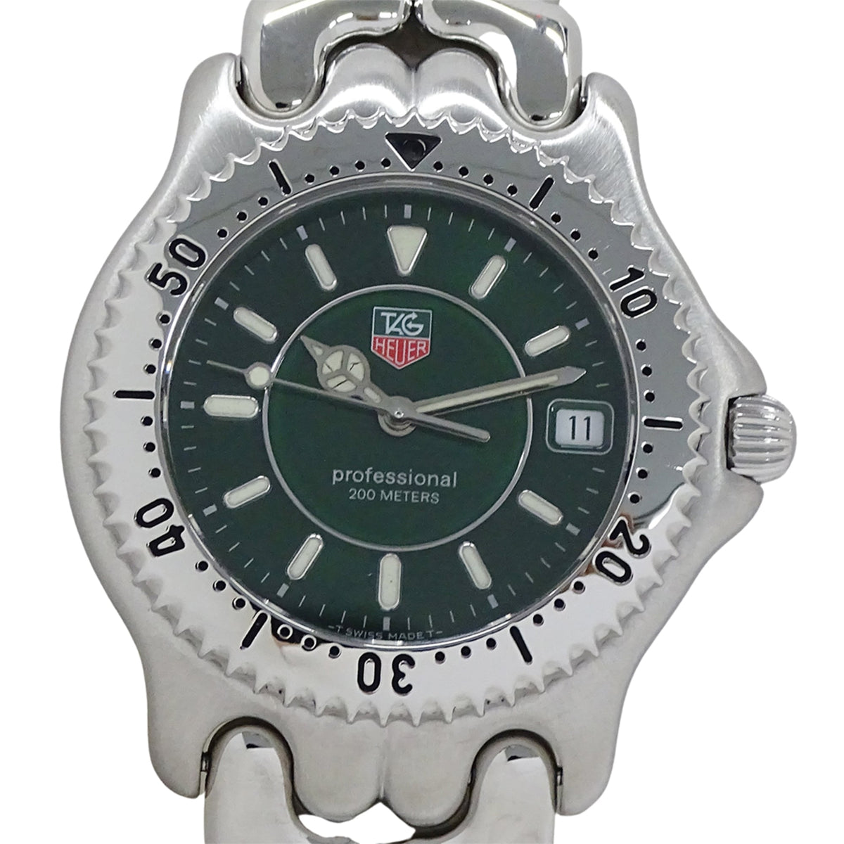 TAG Heuer Cell WG111E Green Dial 38mm Watch