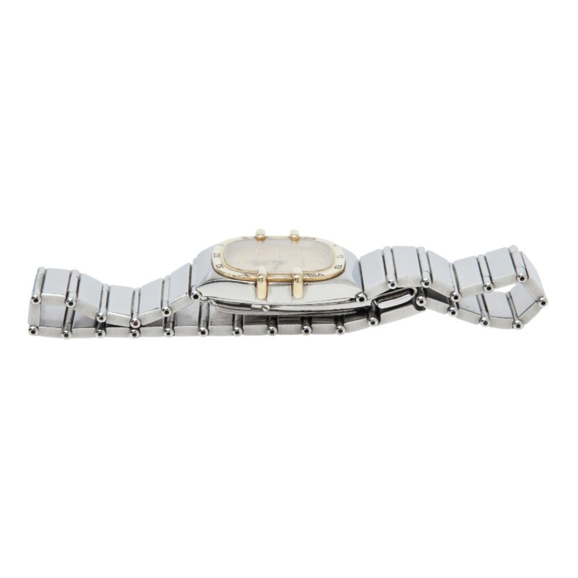 Omega Constellation Half Bar 2-Hand Watch 795.0877 Quartz Gold Dial Stainless Steel Ladies OMEGA