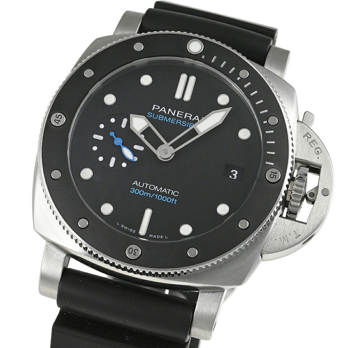 Panerai Submersible PAM01683 Black Dial 42mm Watch