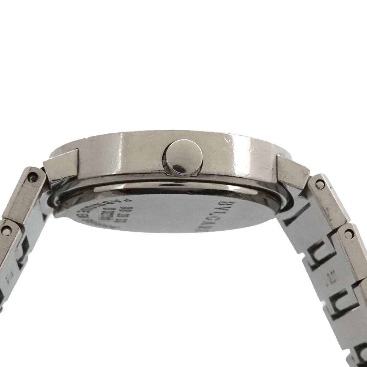 Bvlgari BB26SS Schwarz Zifferblatt 26 mm Uhr