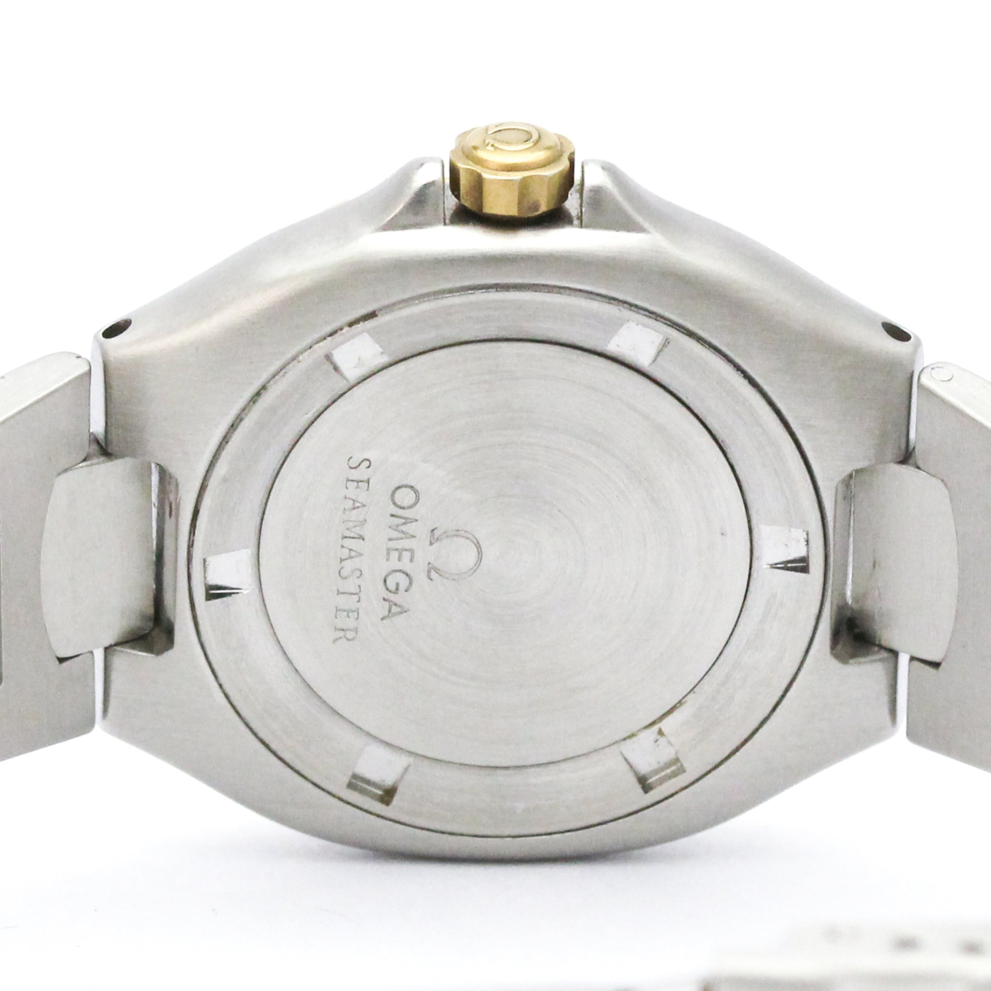 Omega Seamaster 7.961.041 Gold Dial 30mm Watch
