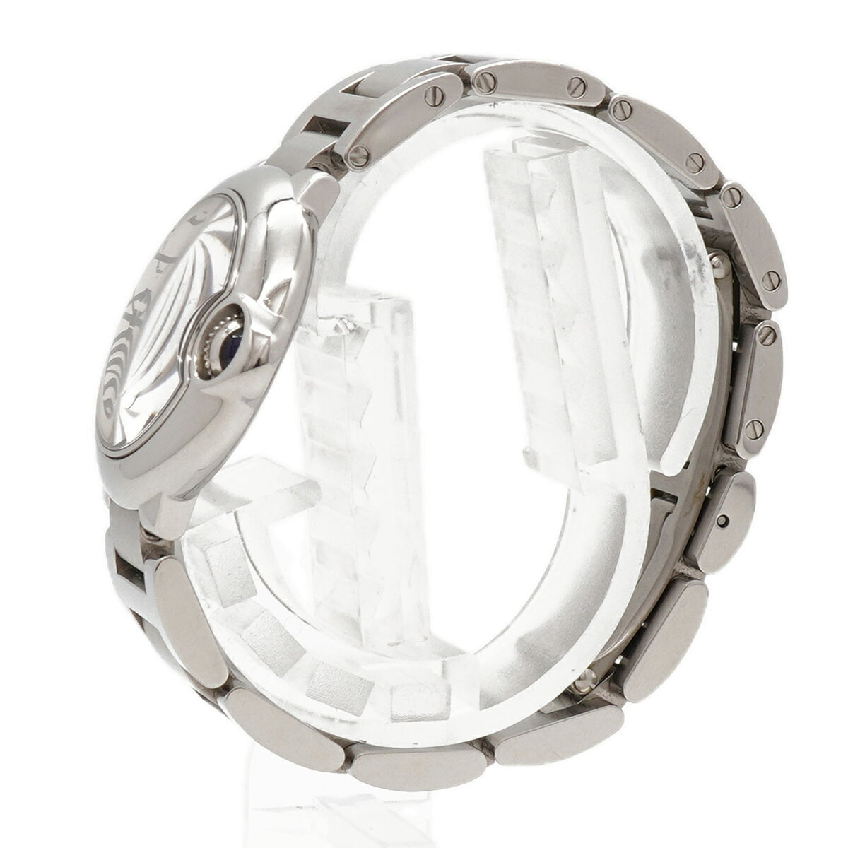 Cartier Ballon Bleu SM W69010Z4 Silber Zifferblatt 28 mm Uhr