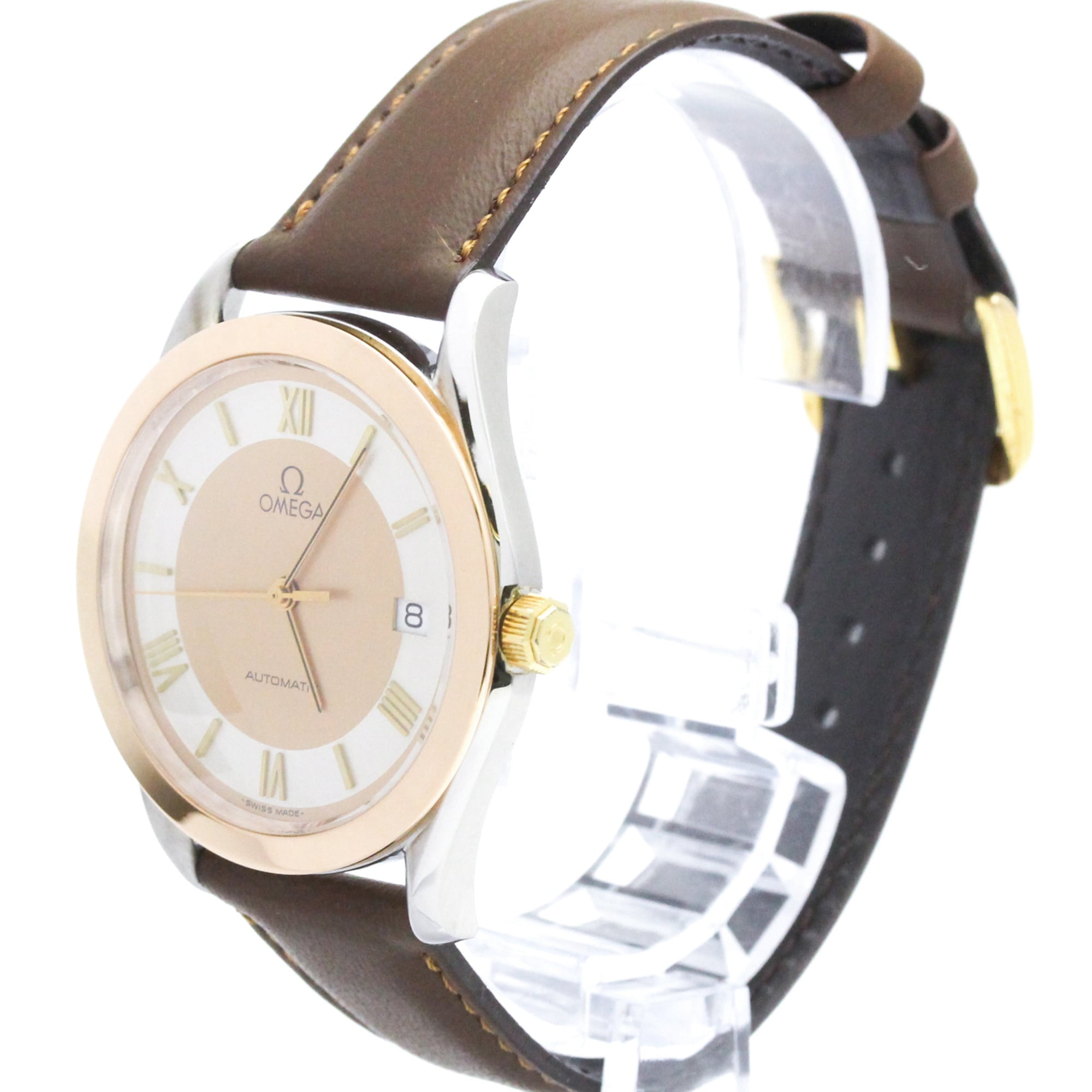 Montre Omega Classic 1660295 Rose Or, Argent cadran de 35 mm