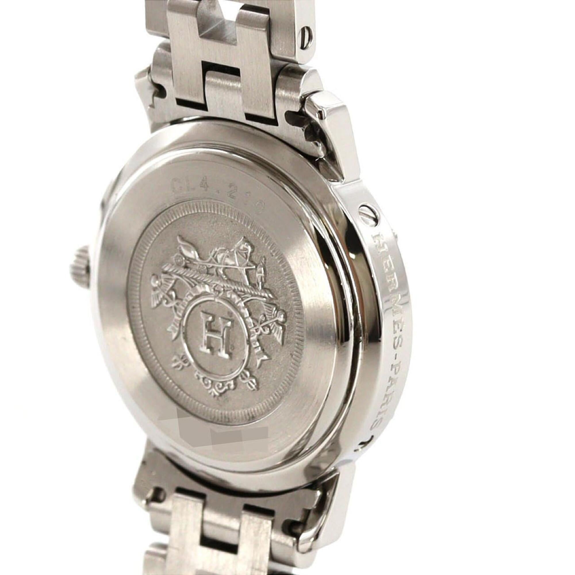 Hermes Clipper CL4.210 SS Quartz Watch