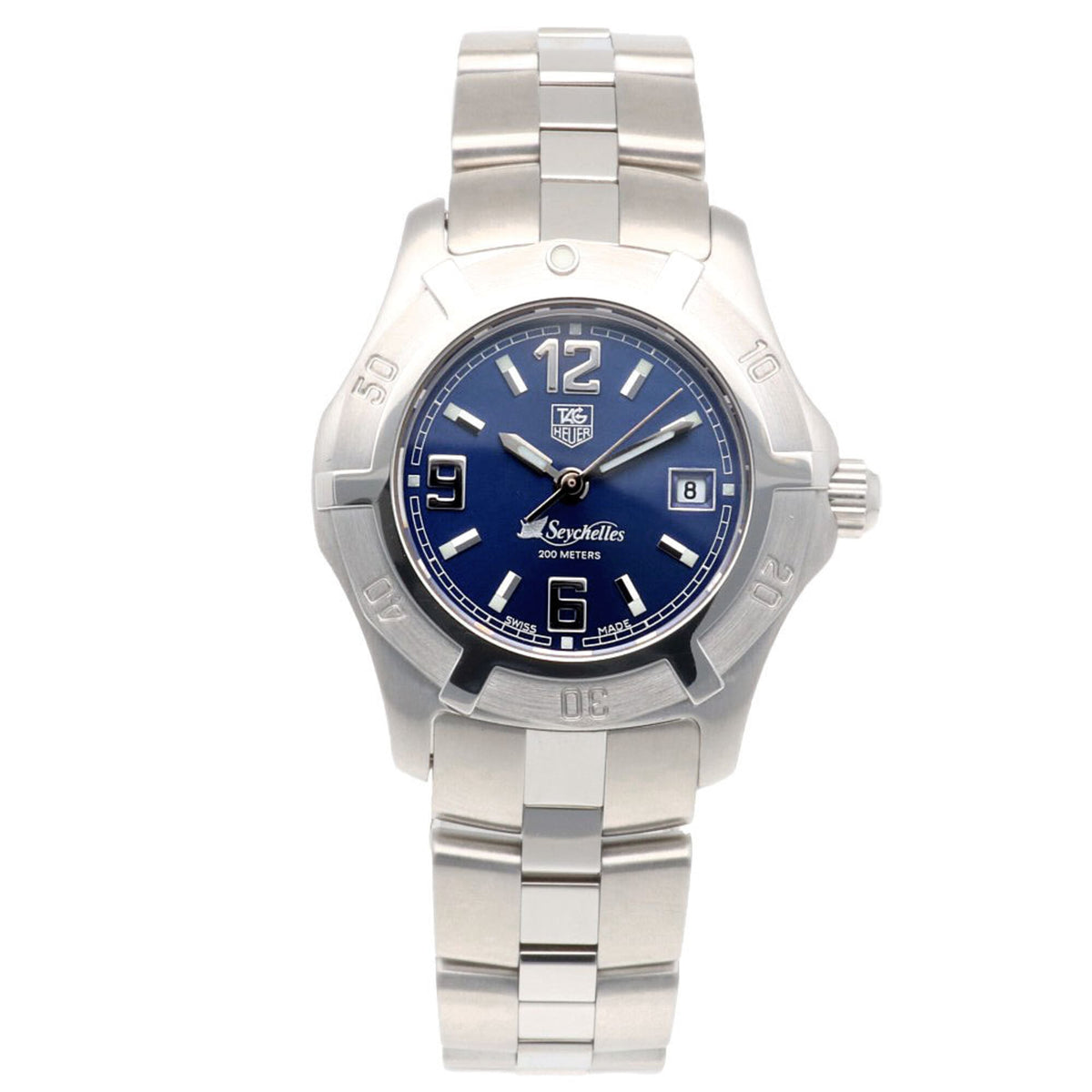 TAG Heuer Exclusive Seychelles WN131D Navy Dial 28mm Watch