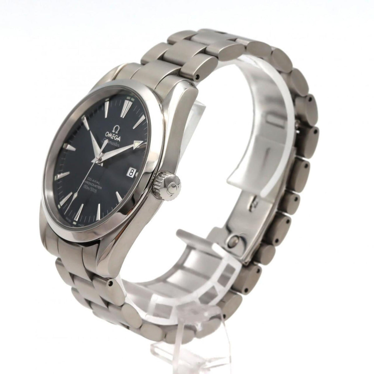 Omega Seamaster Aqua Terra 2503.8 mit blauem Zifferblatt 39mm Uhr