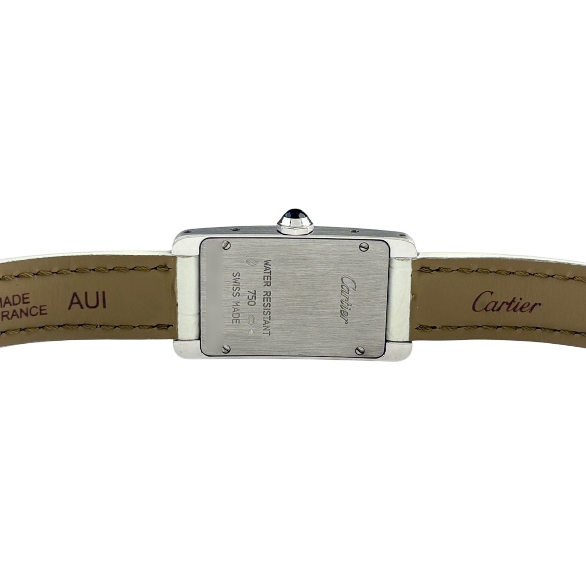 Cartier Tank American W2601956 Ivory Dial 19mm Watch