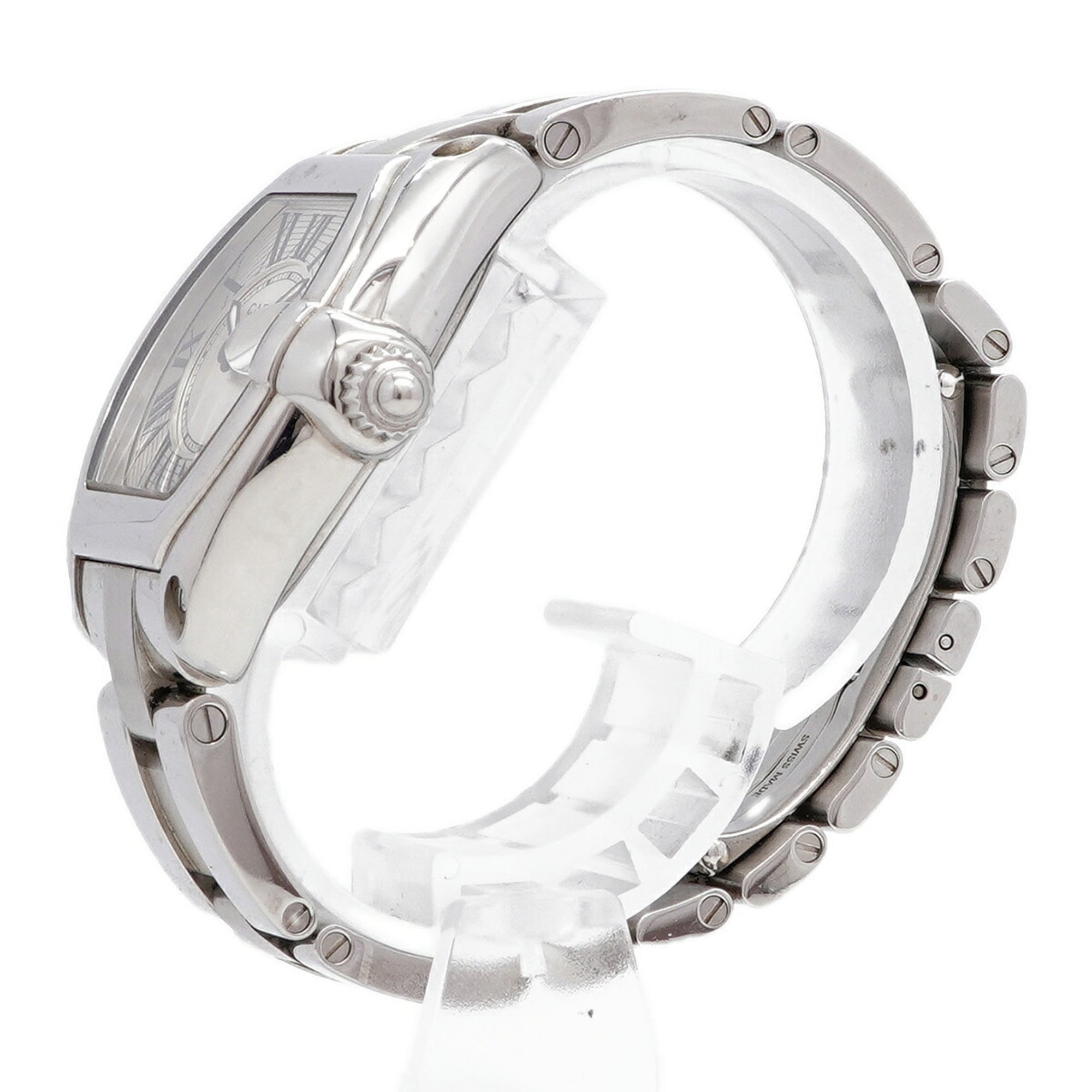 Cartier Roadster SM W62016V3 Silver Dial 31mm Watch