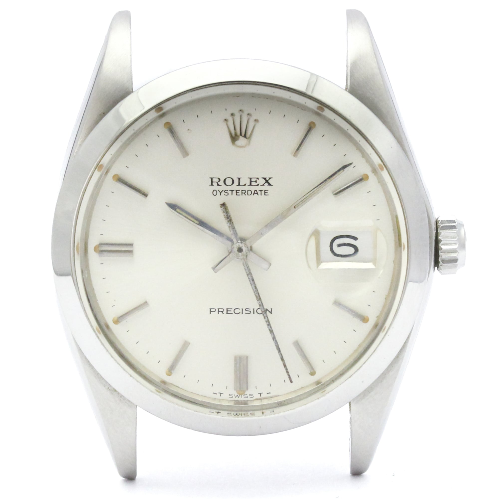 Rolex Oyster 6694 Silver Dial Stainless steel 35mm Watch