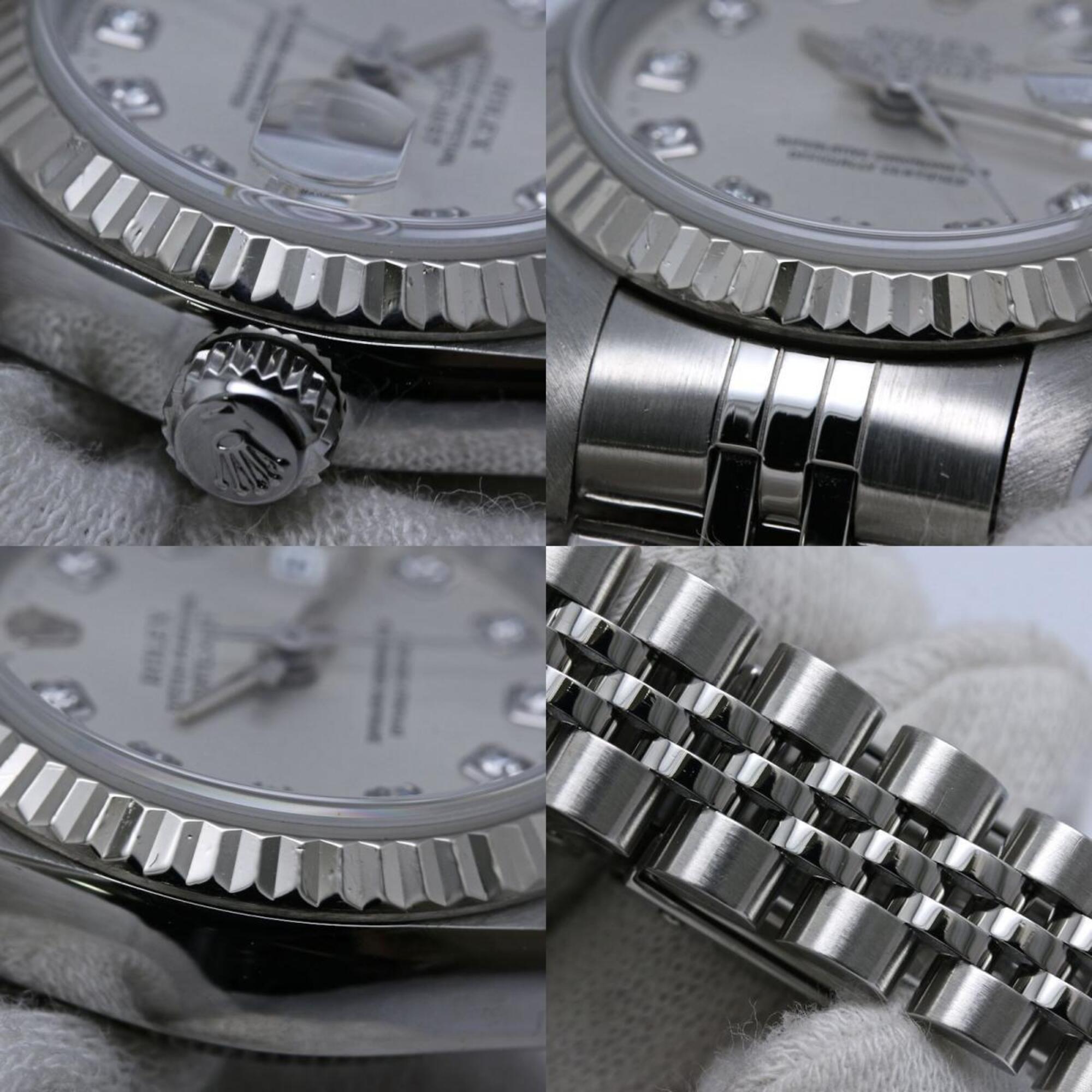 Rolex Datejust 79174G Silver Dial 26mm Watch