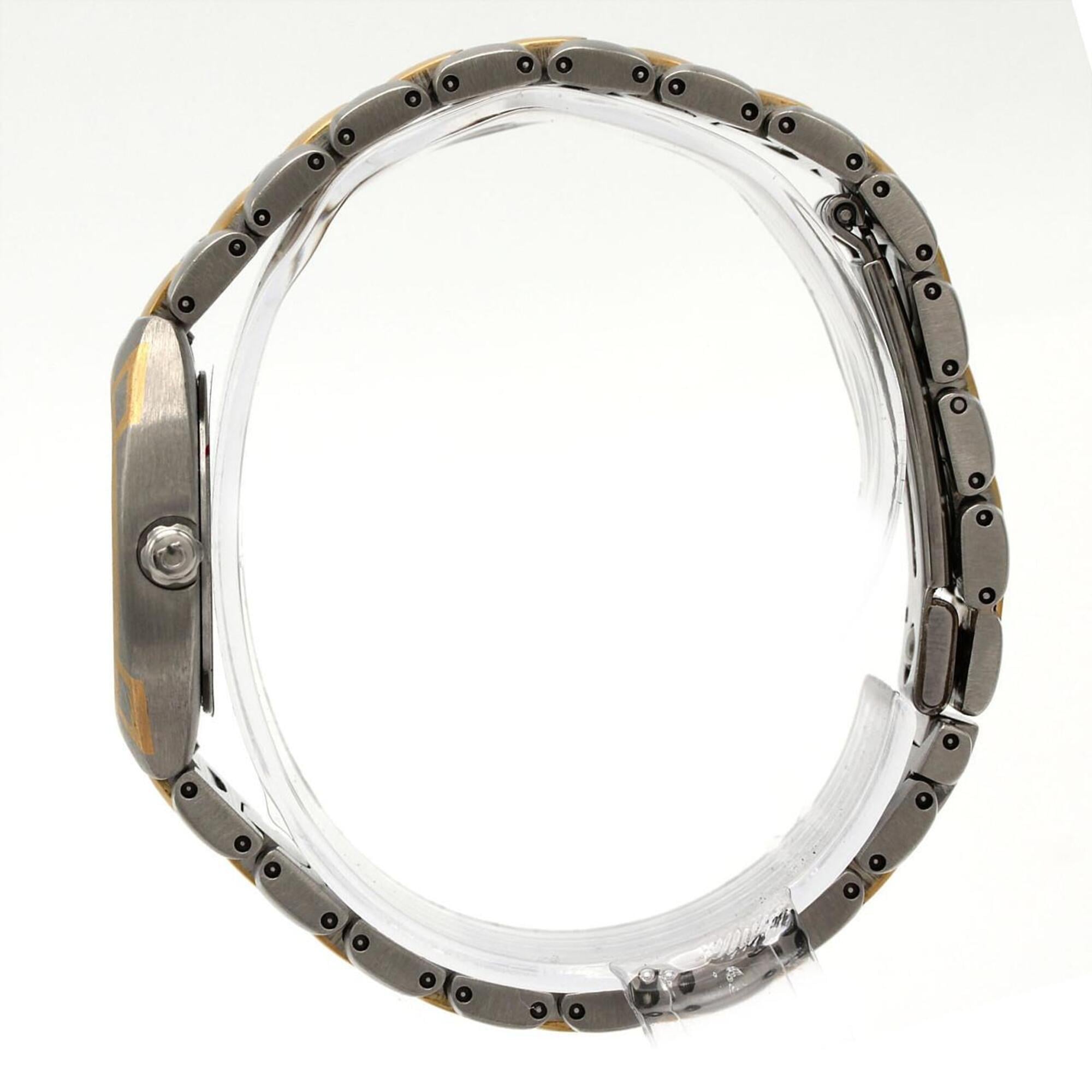 Omega Polaris tweekleurig roestvrij staal x geelgoud quartzhorloge