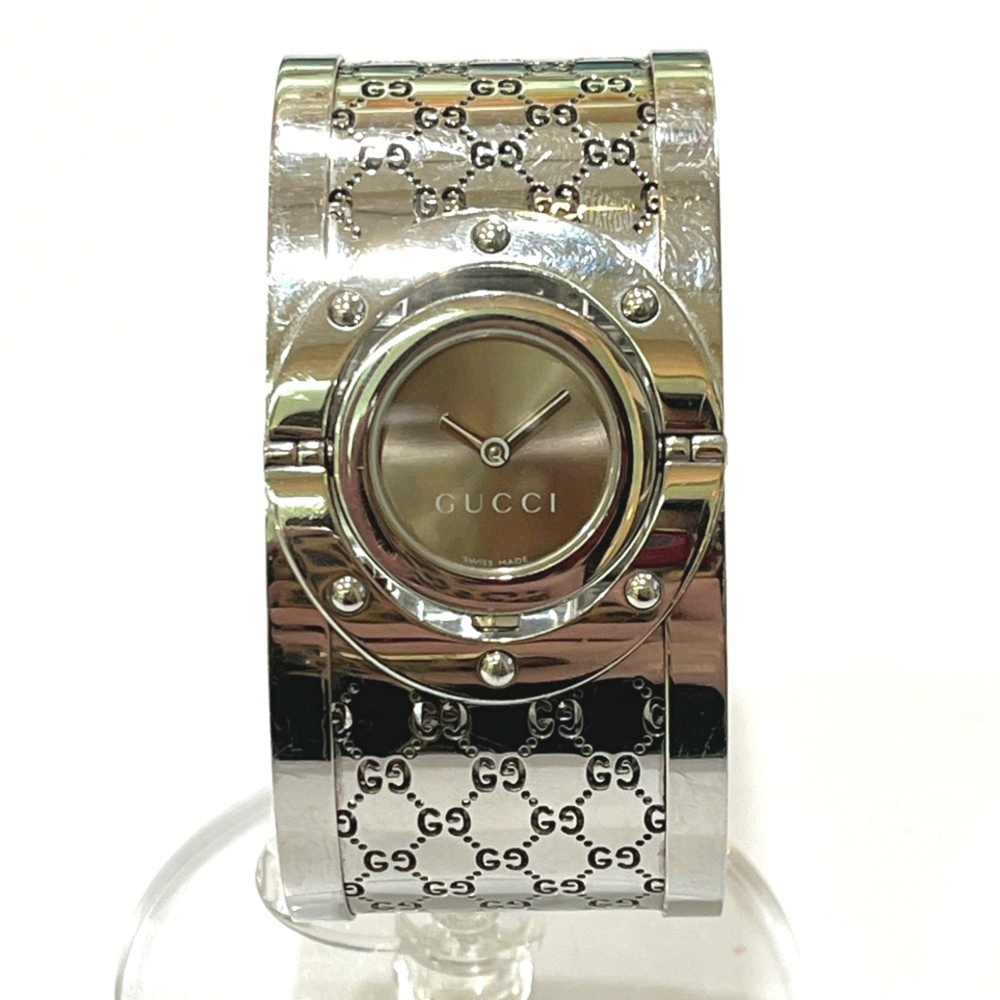 Gucci Twirl YA112501 Brown Dial 23mm Watch