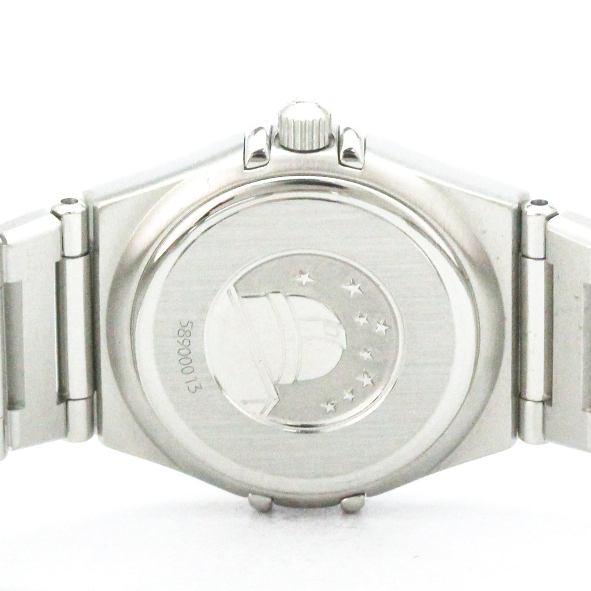 Omega Constellation 1562.4, graues Zifferblatt, 22 mm Uhr