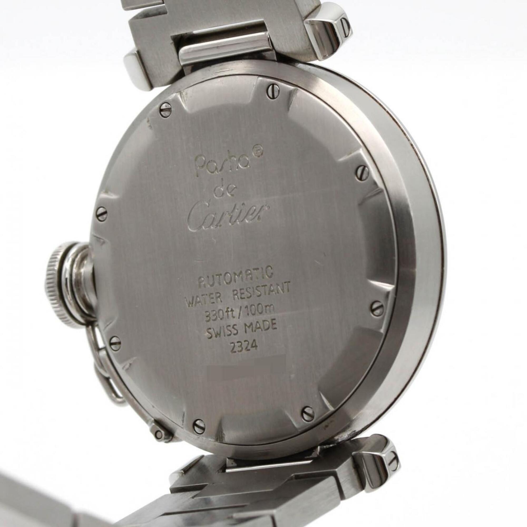 Cartier Pasha C W31015M7 White Dial 35mm Watch