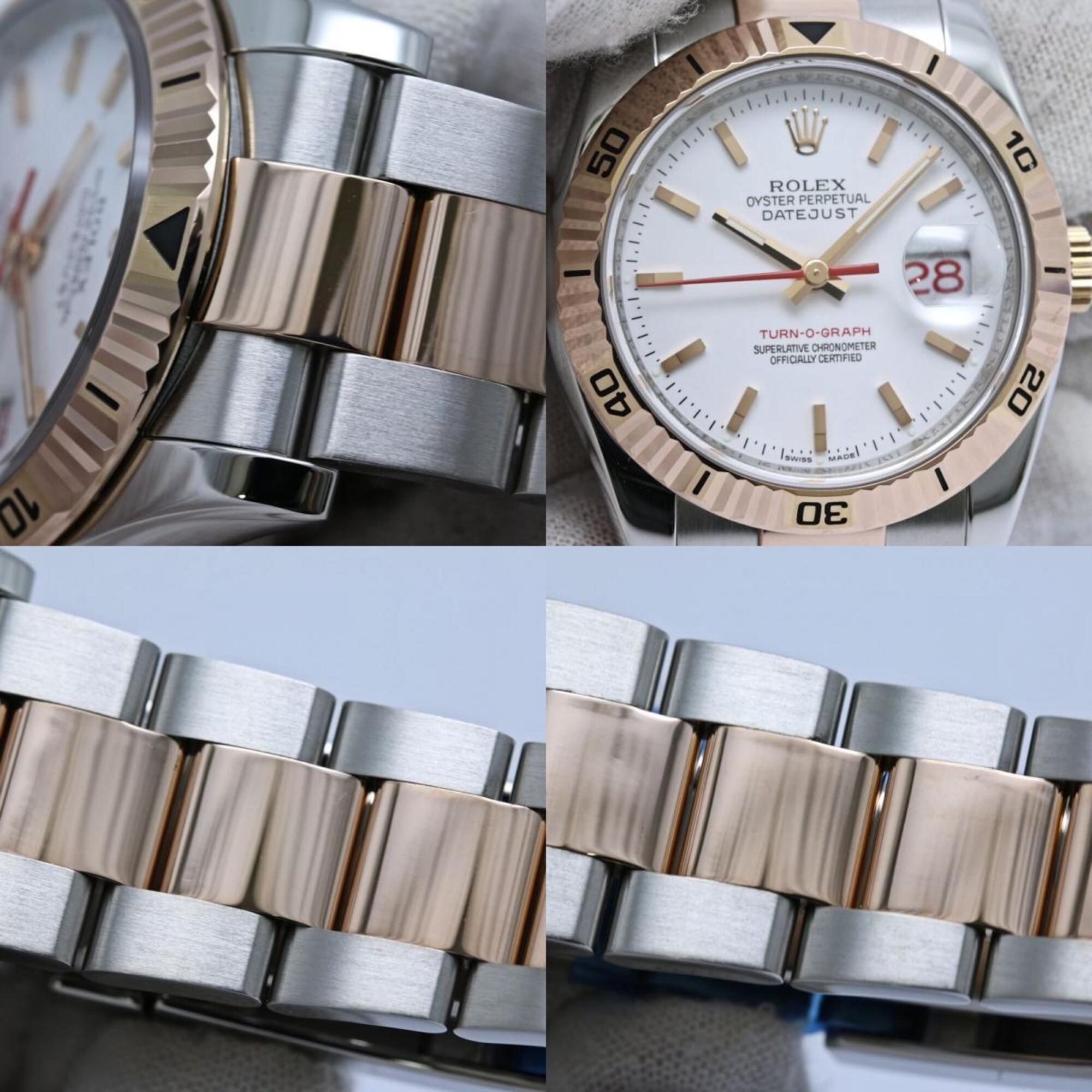 ROLEX Datejust 36 Turn-O-Graph 116261 Oyster