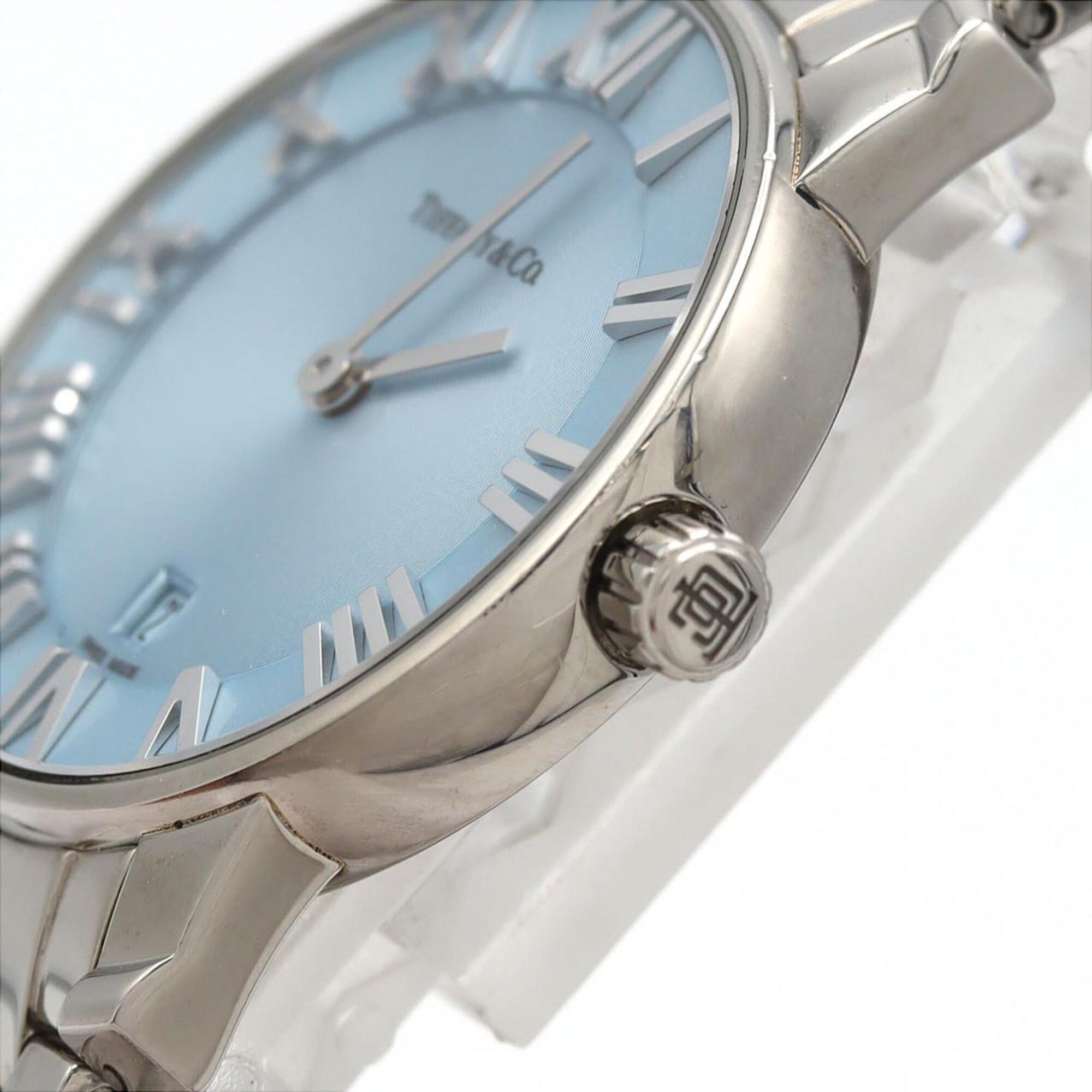 Tiffany Atlas 37447188 Blue Dial 29mm Watch