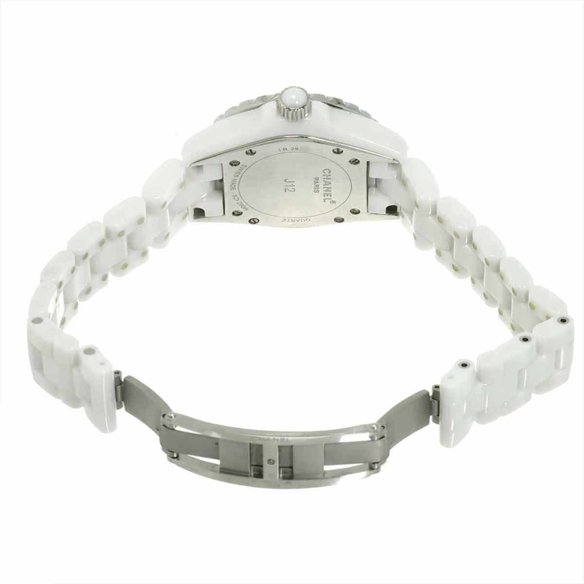 Chanel J12 33mm H0968 White Dial 34mm Watch