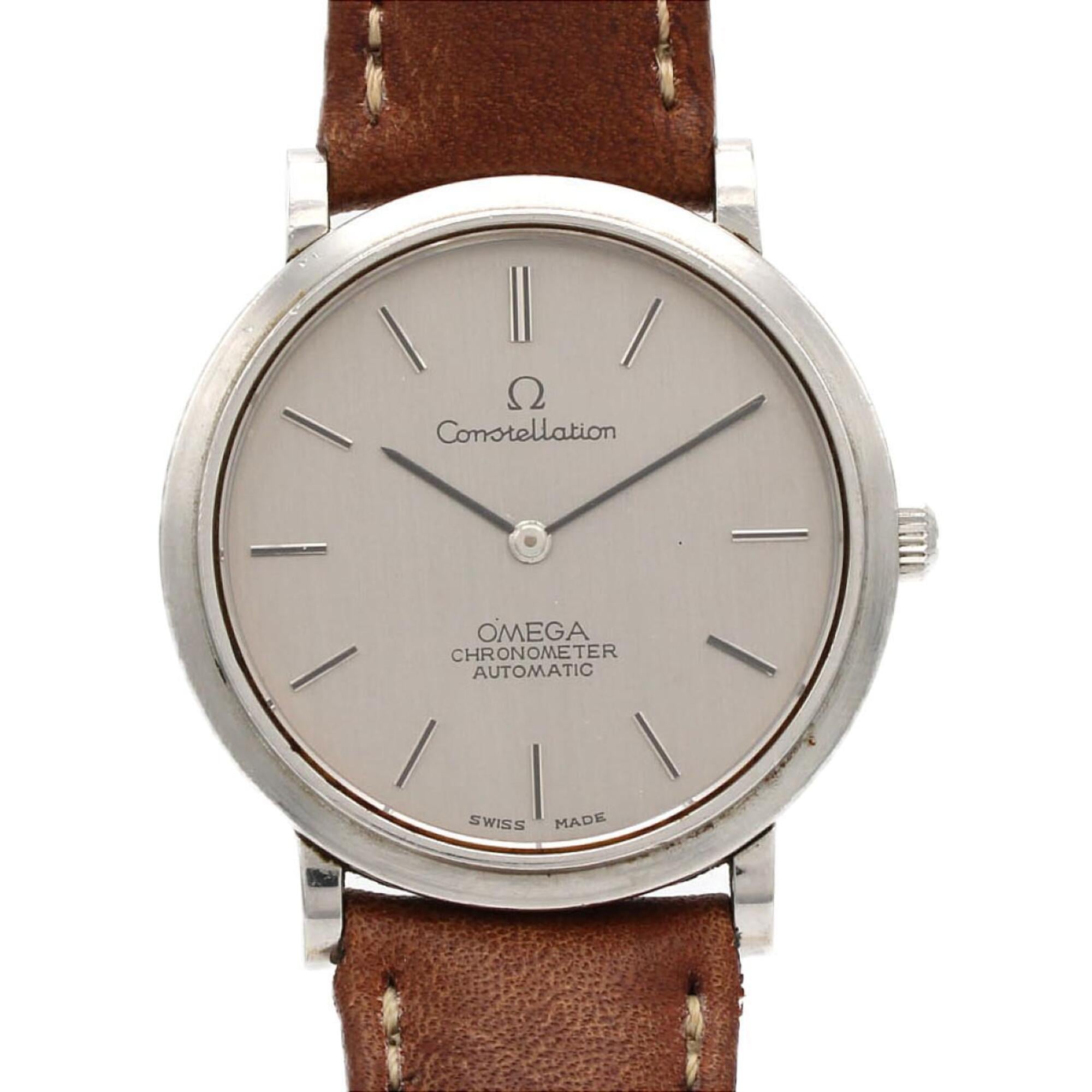 Omega Constellation 1.570.001 Silver Dial 34mm Watch