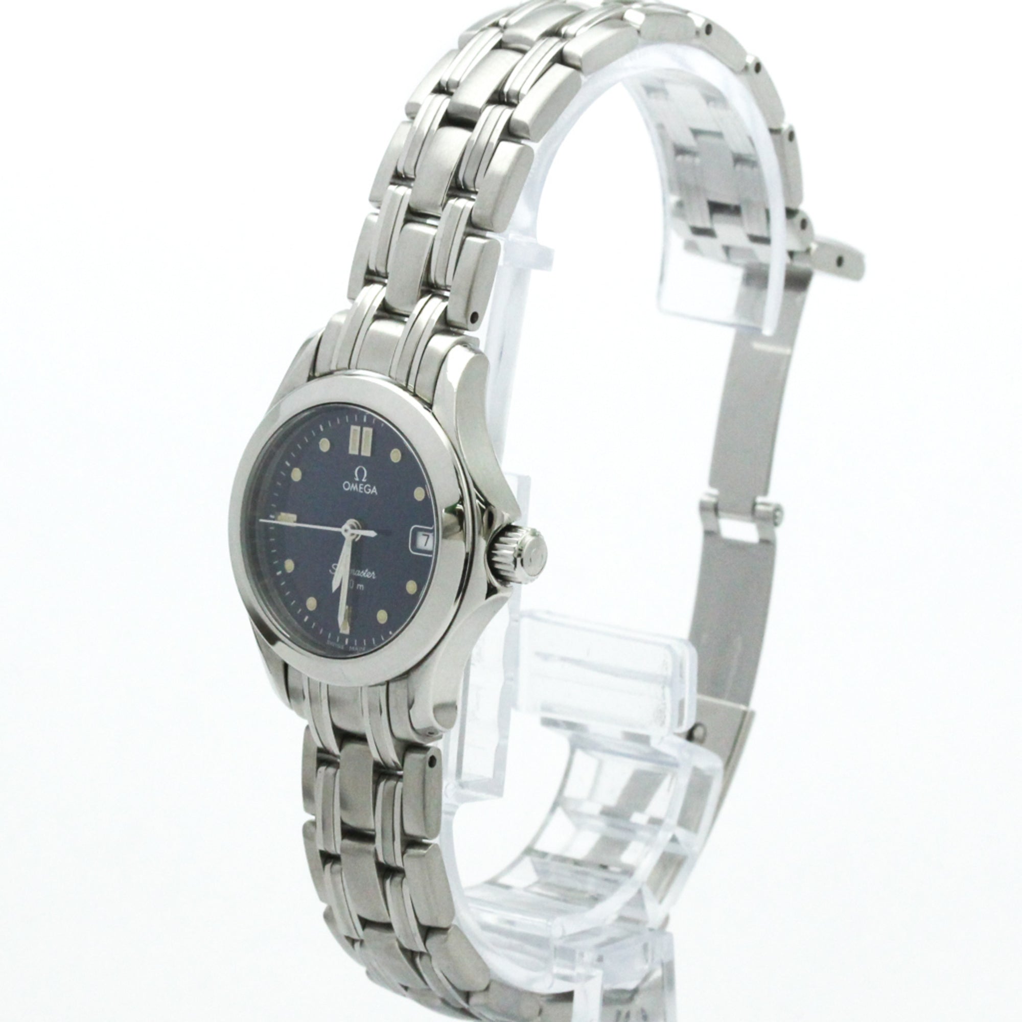OMEGA Seamaster 120M Steel Quartz Ladies Watch 2581.80 Polished
