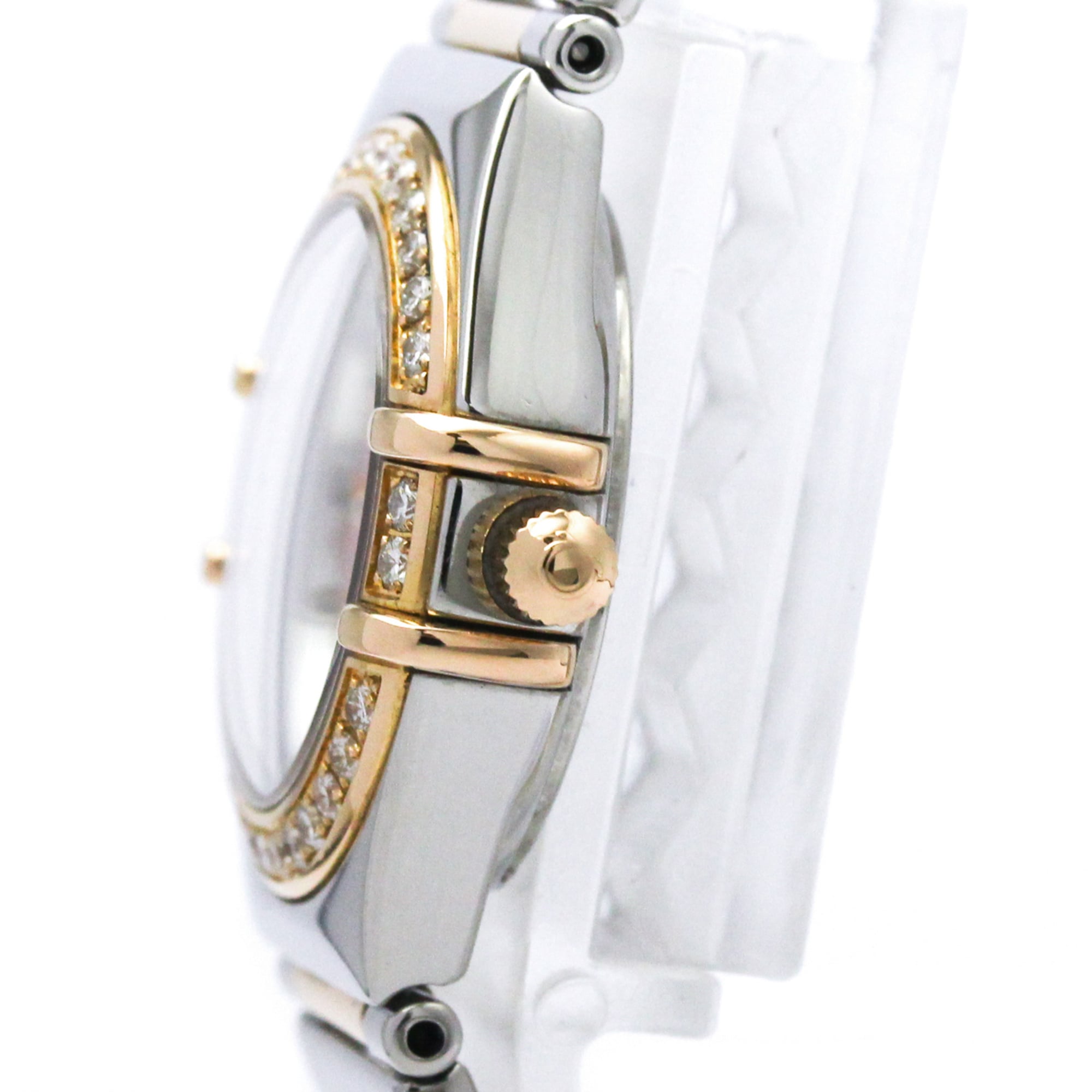 OMEGA Constellation My Choice-horloge met diamanten en parelmoeren wijzerplaat 1368.73