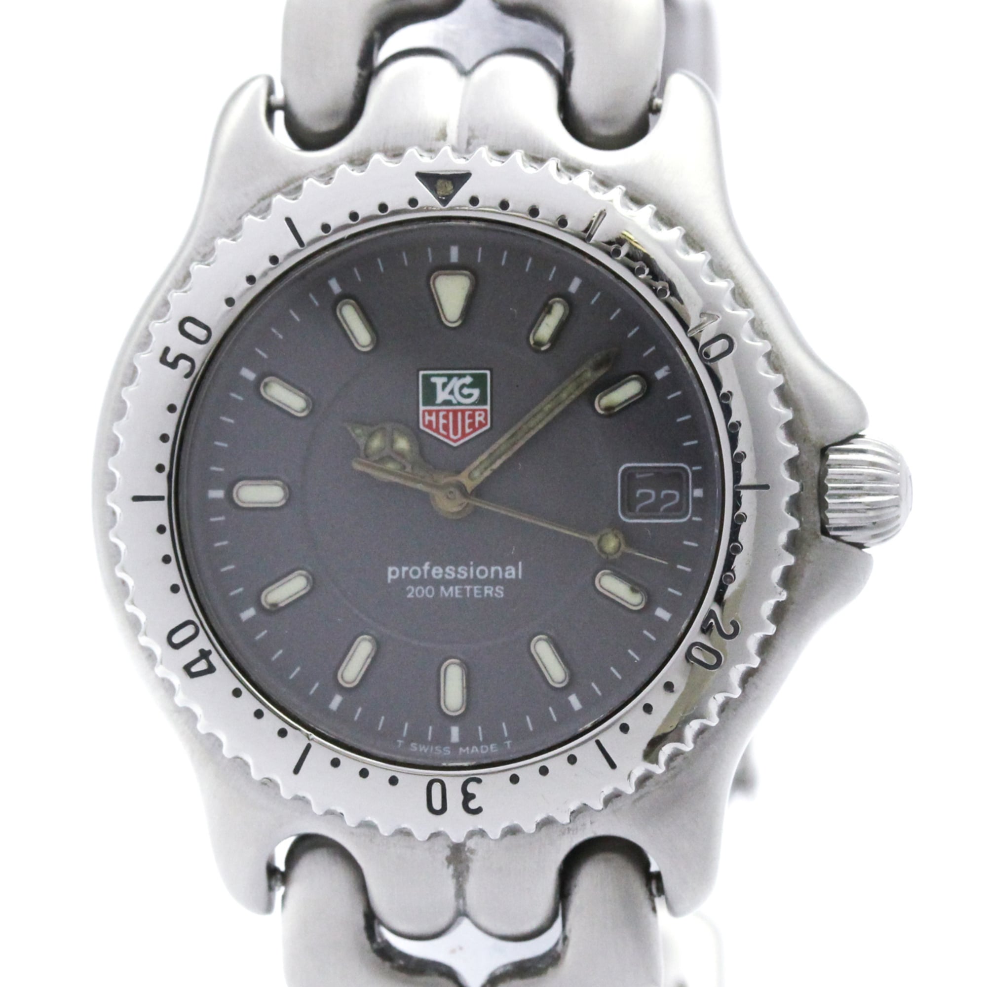 TAG HEUER Sel Professional 200M Quartz Mid Size Watch WG1213 Polished