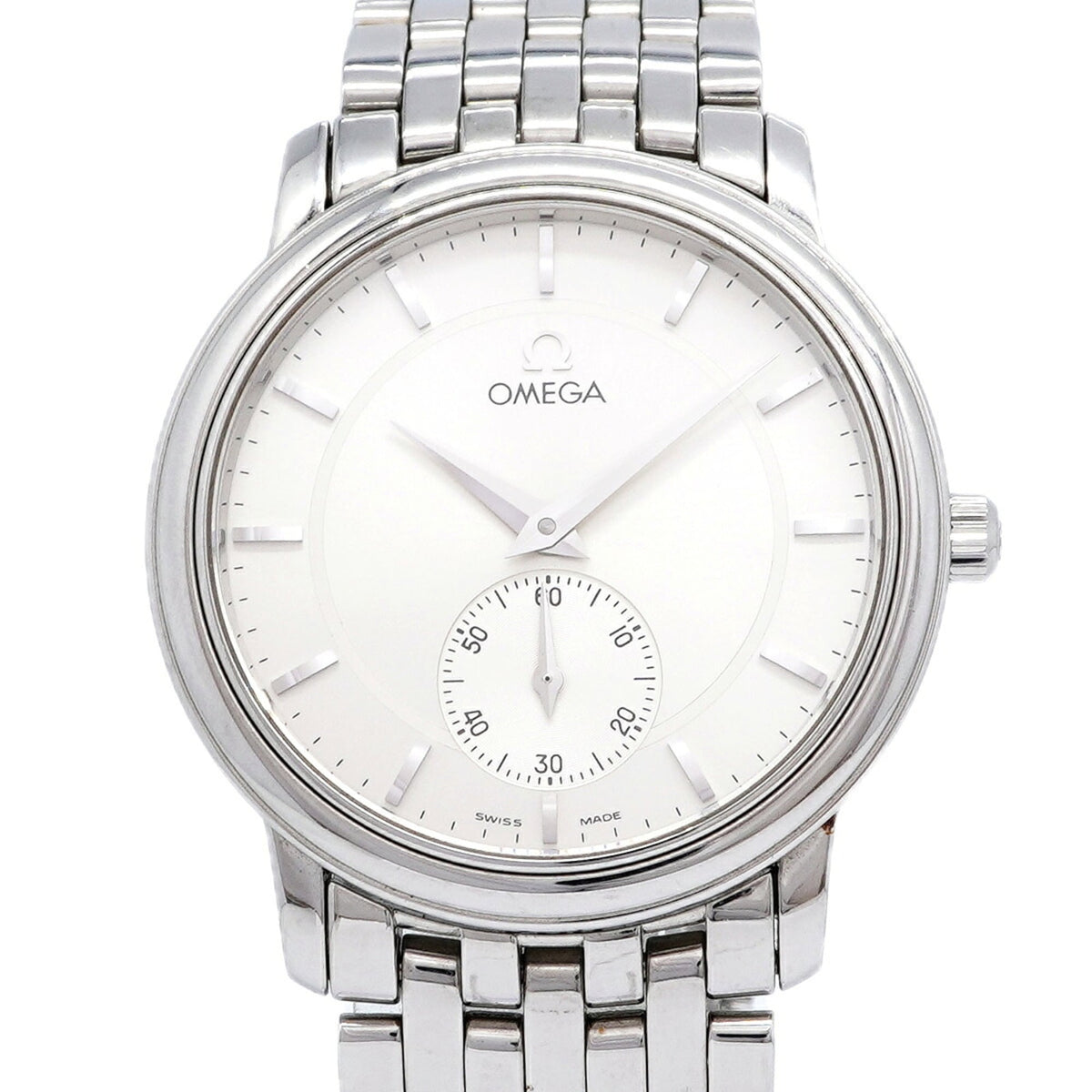 Omega De Ville Prestige 4520.31 Silver Dial 34mm Watch