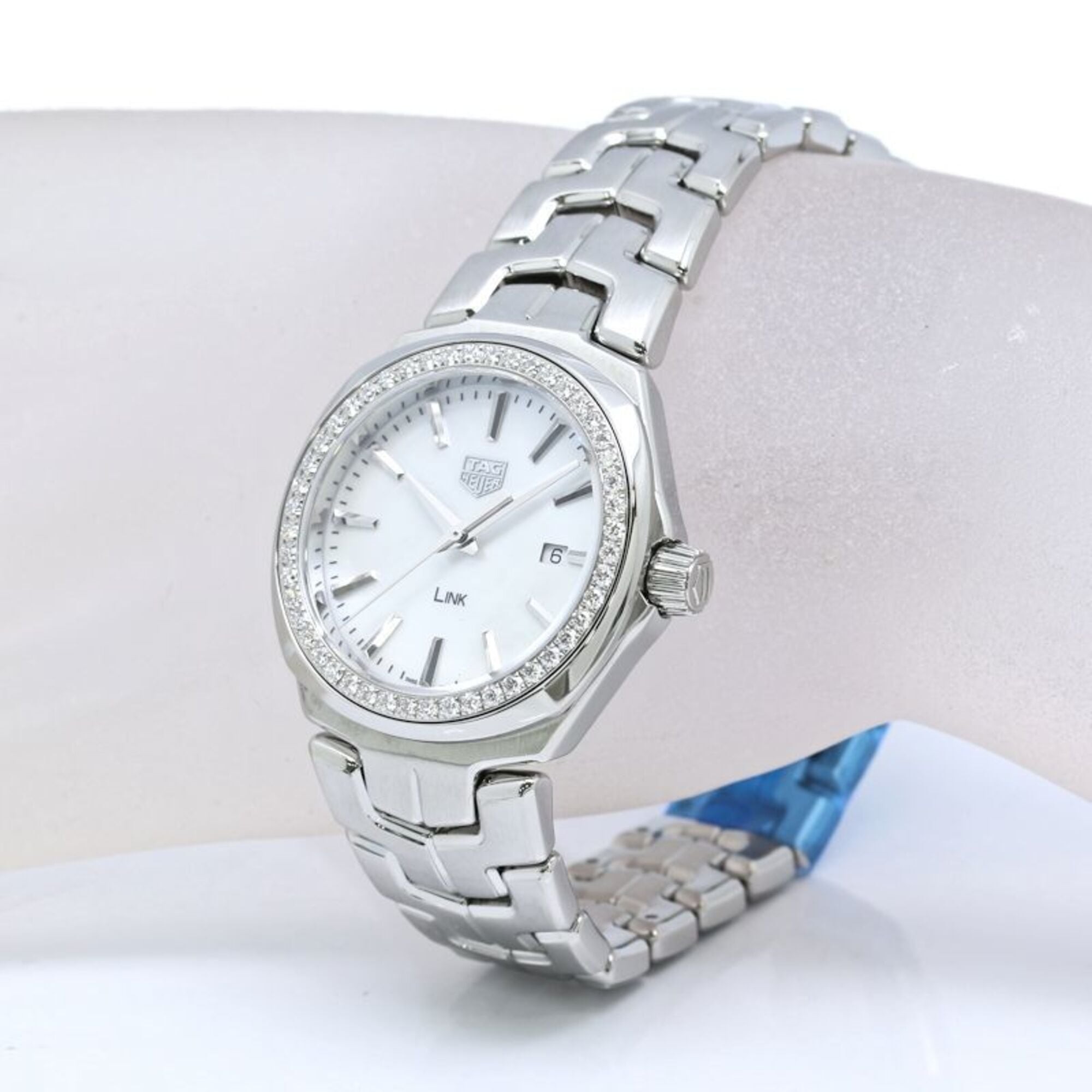 TAG Heuer Link Diamond WBC1314.BA0600 dameshorloge, roestvrij staal, 40439