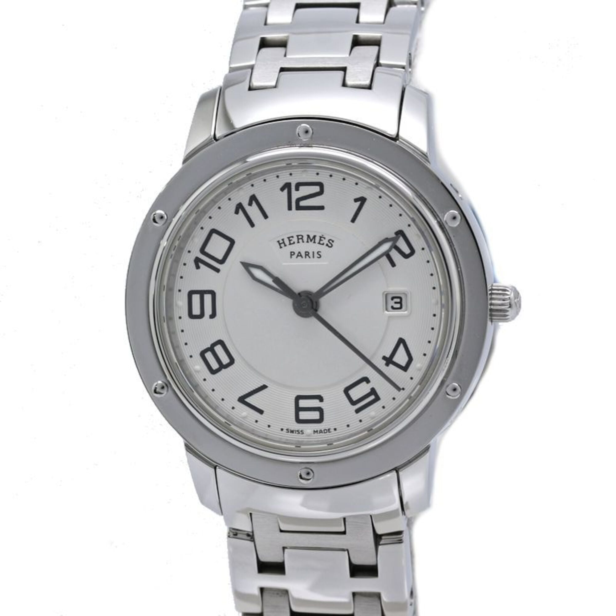 Hermes Clipper CP1.310.220/4966 White Dial 28mm Watch