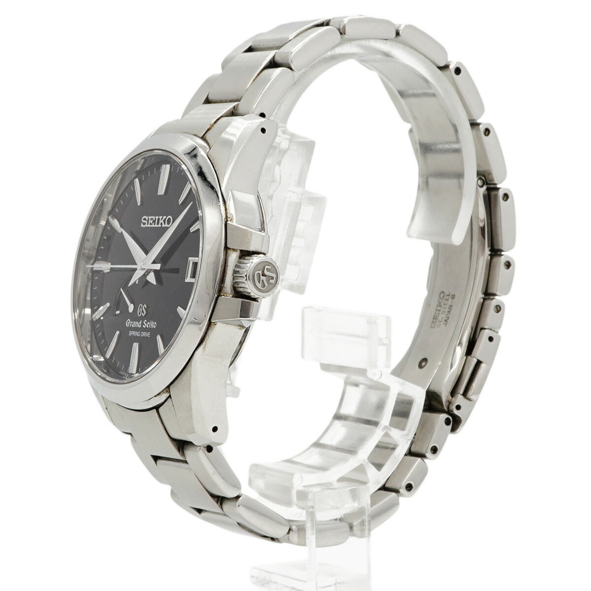 Seiko Grand SBGA027 9R65-0AG1 Black Dial Men's Watch
