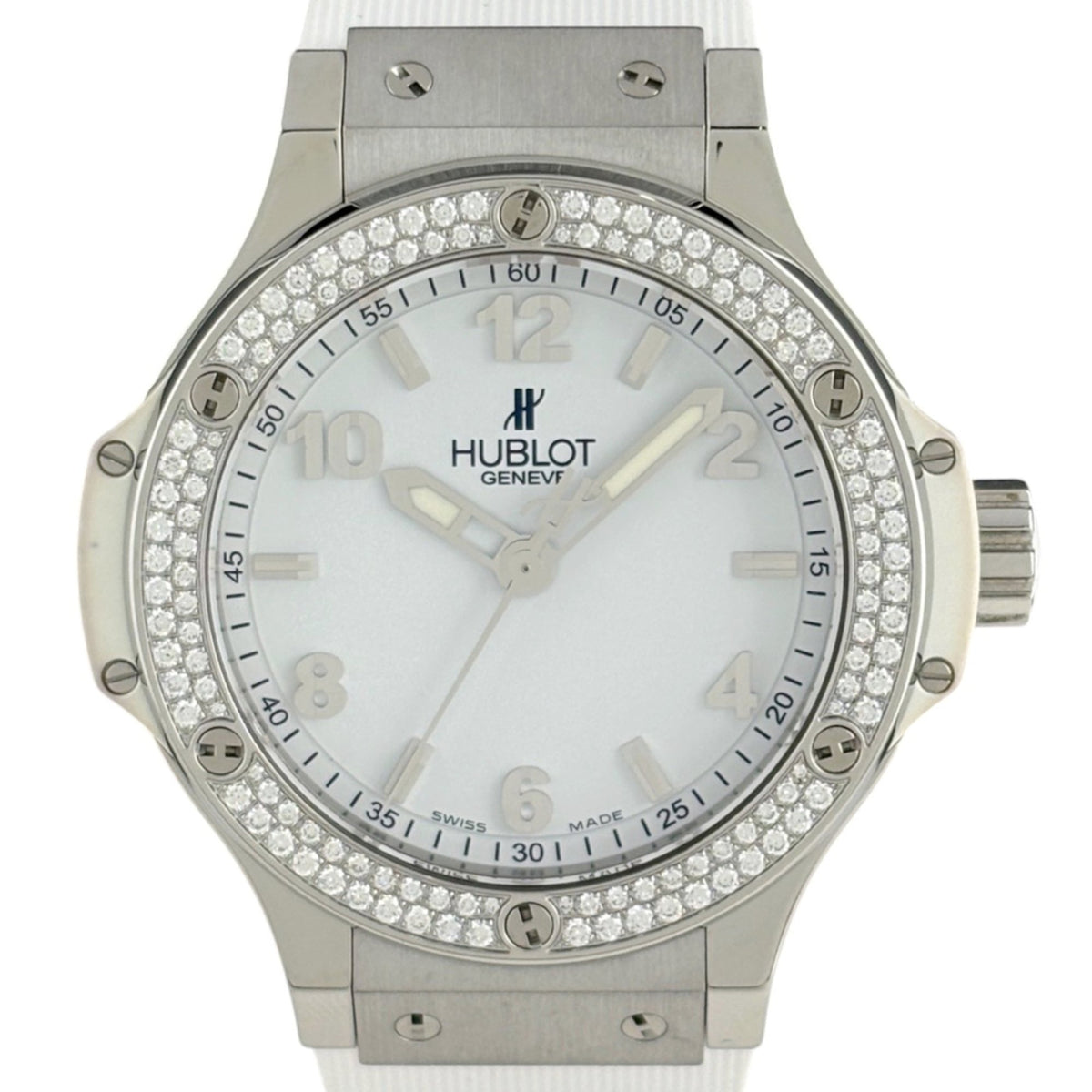 Hublot Big Bang Steel Weiß 361.SE.2010.RW.1104 Weiß Zifferblatt 41 mm Uhr