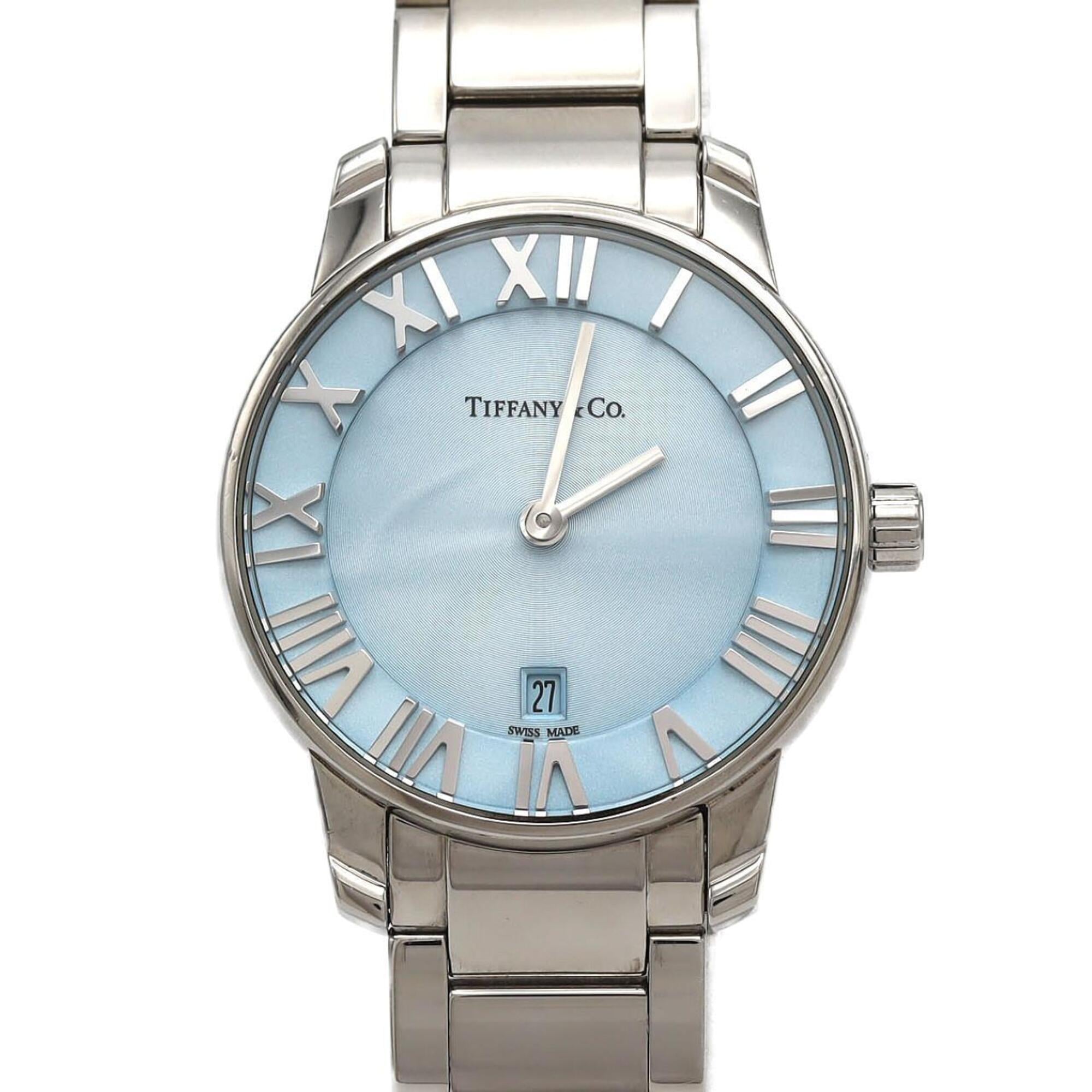Tiffany Atlas 37447188 Blue Dial 29mm Watch