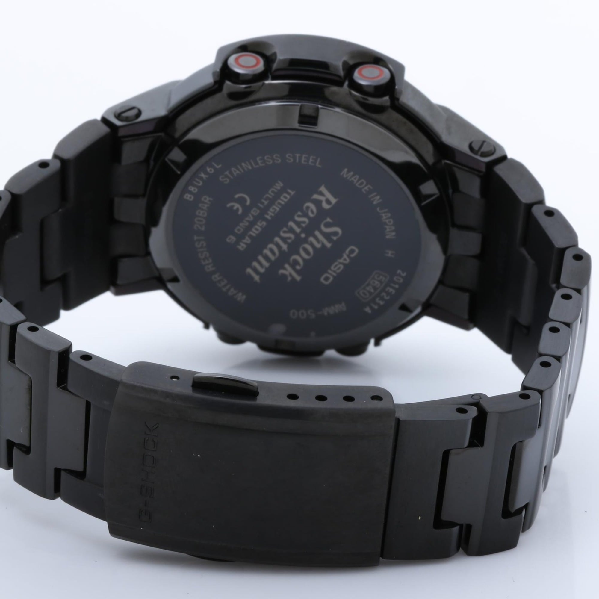 CASIO G-SHOCK FULL METAL AW-500 SERIES AWM-500-1AJF Black Stainless Steel Men's Watch