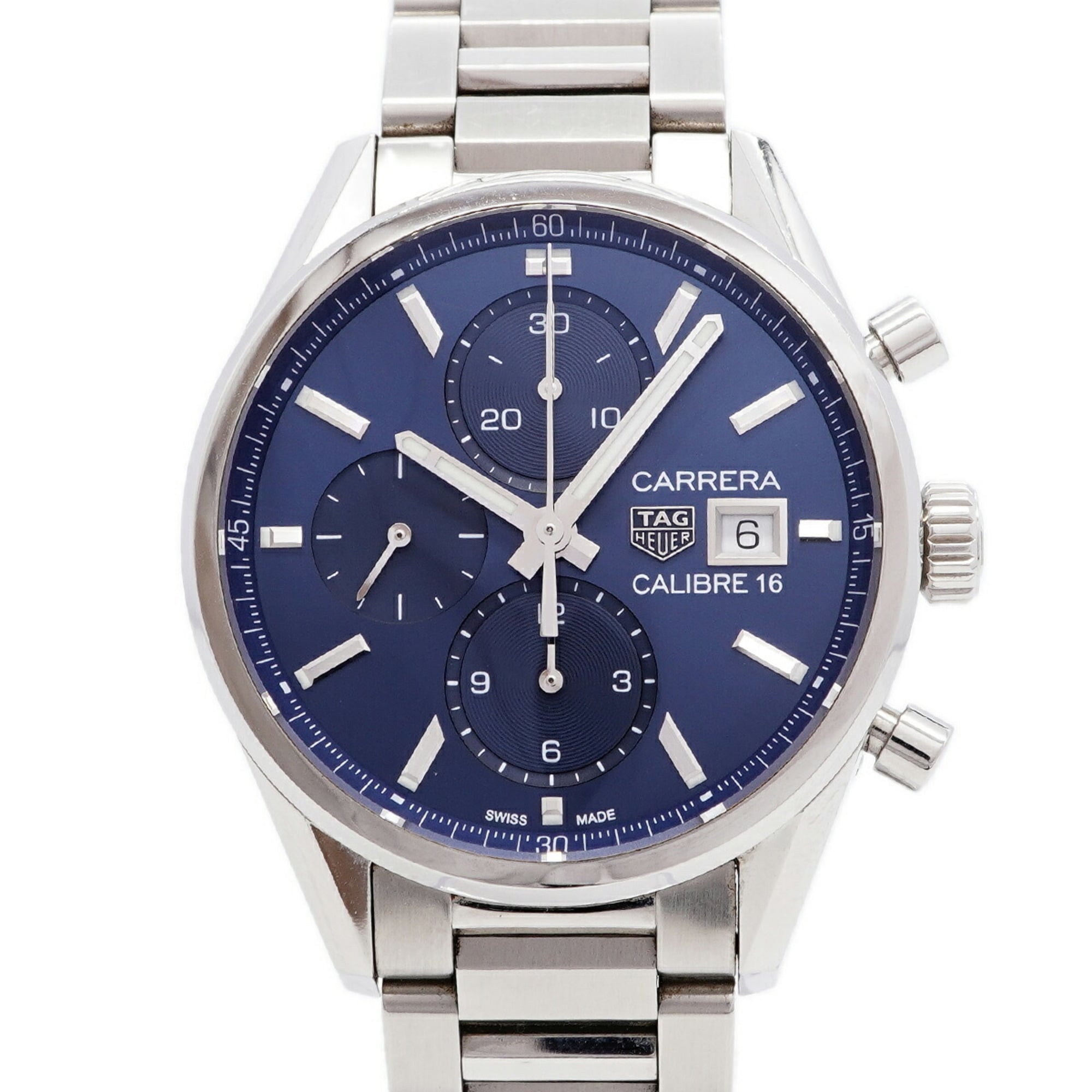 TAG Heuer Carrera Calibre CBK2112 Blue Dial 41mm Watch
