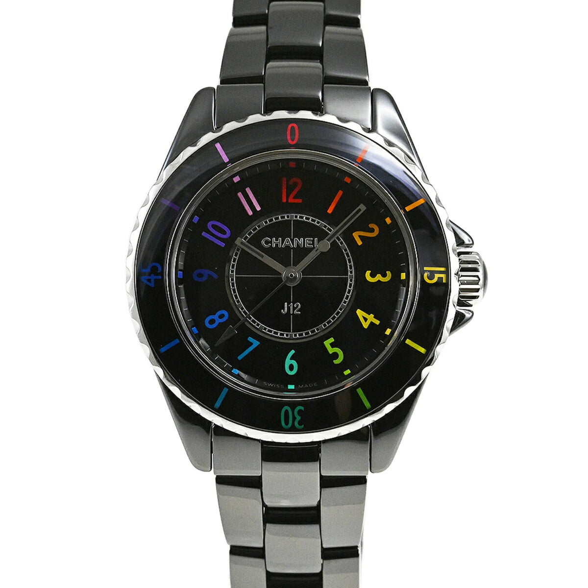 Chanel J12 Electro 33MM H7121 Black Dial 33mm Watch