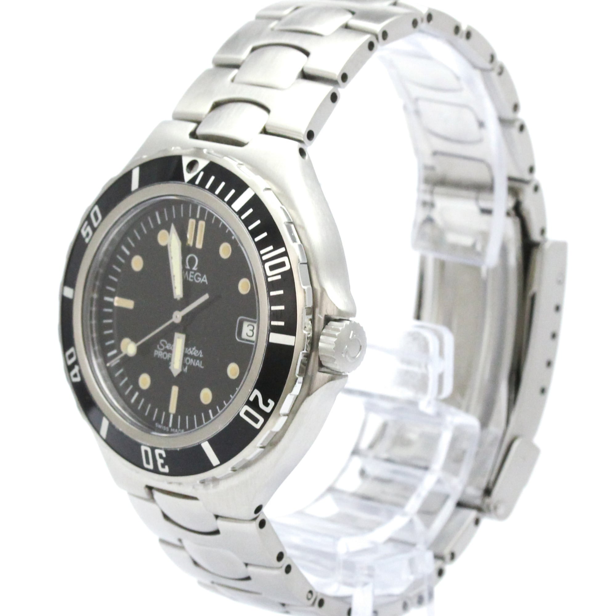 Omega Seamaster 3.961.062 Black Dial 36mm Watch