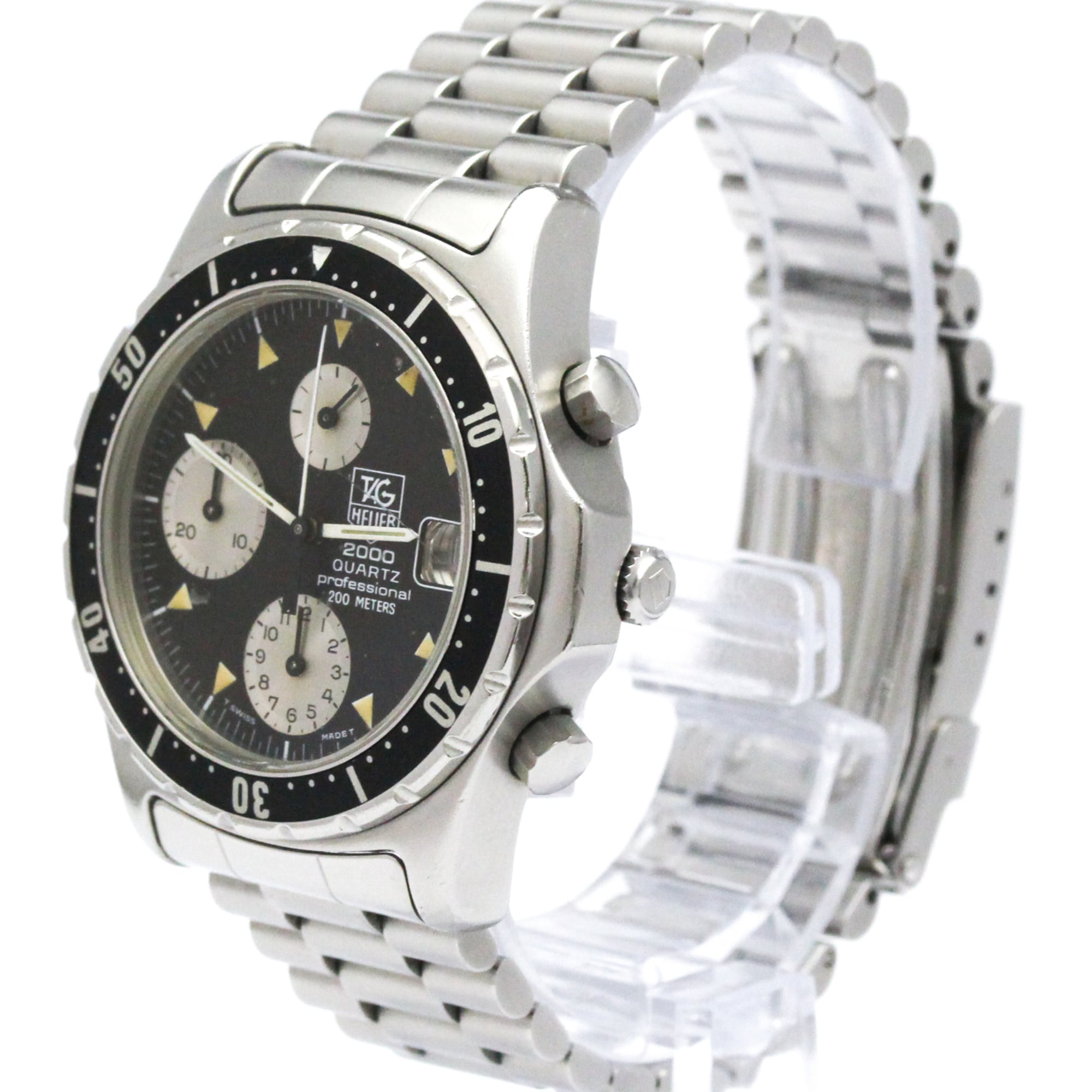 Montre TAG Heuer Série 2000 273006 Noir Cadran 40mm