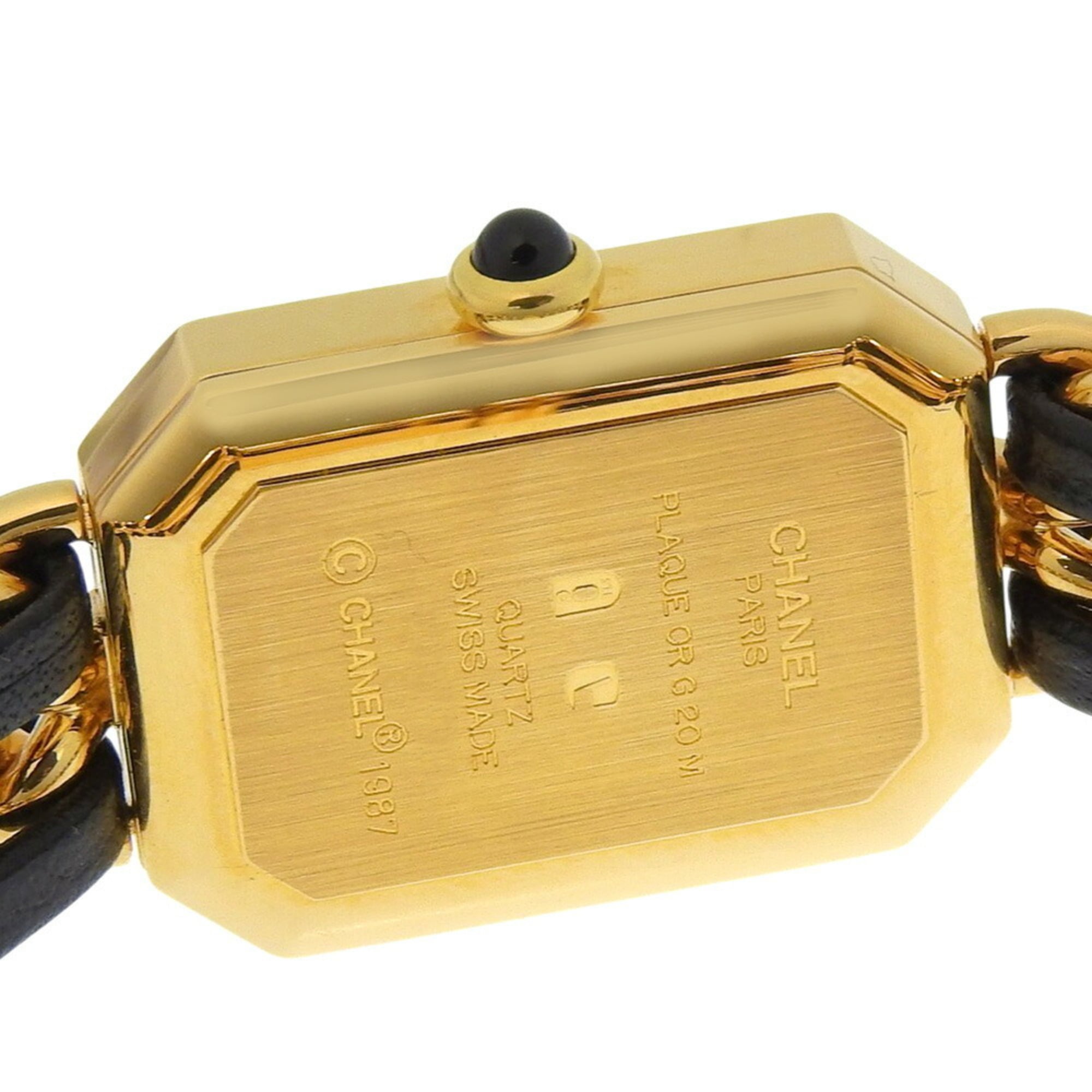 Chanel Premiere H0001 Black Dial 20mm Watch