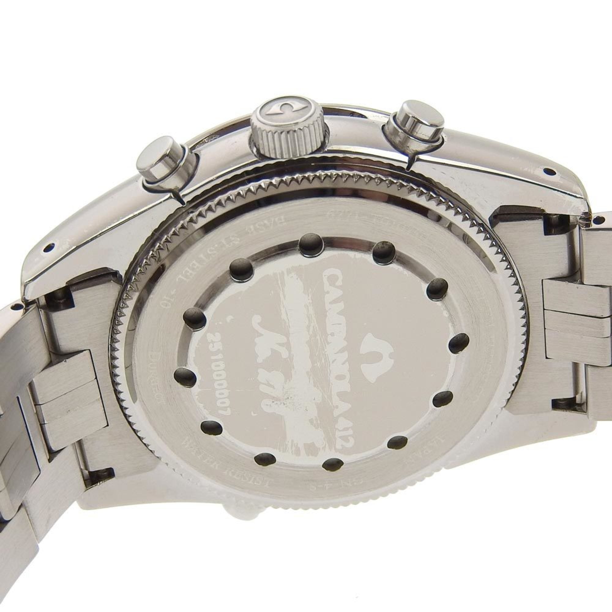 Citizen Campanola Watch Moon Face 6771-T010750-TA Herrenuhr aus Edelstahl mit Quarz blauem Zifferblatt S111624325