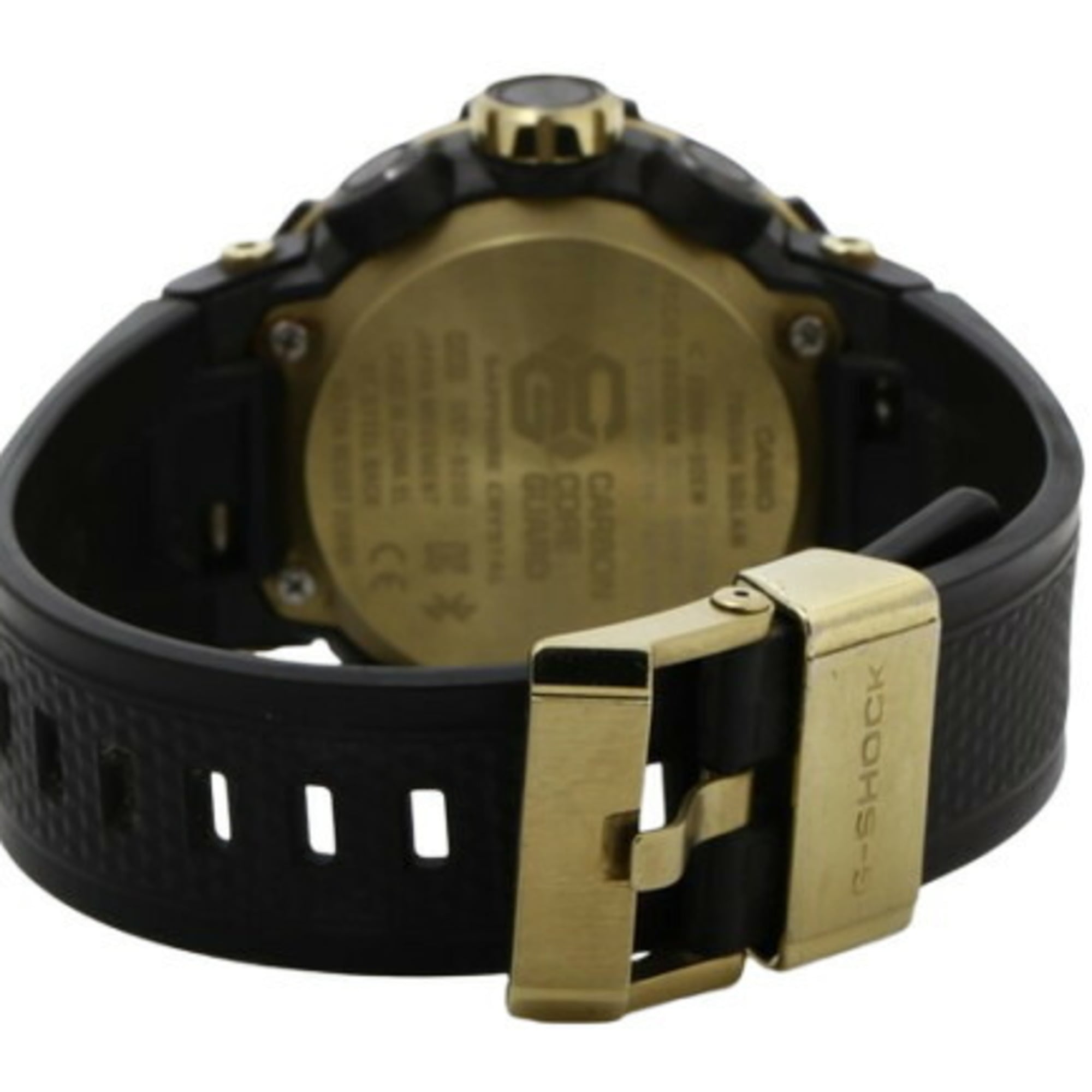CASIO G-SHOCK G-STEEL GST-B200X-1A9JF herenhorloge, zwart koolstofvezel, roestvrij staal, kunsthars, Bluetooth, zonne-energie, analoog-digitaal
