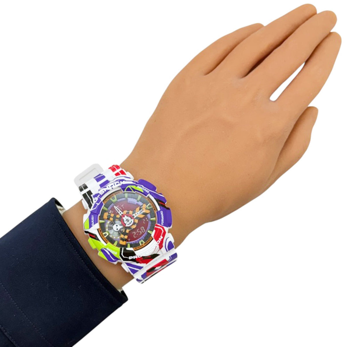 Casio G-Shock Evangelion-Kooperation GA-110EVA30-7AJR Zifferblatt 51 mm Uhr