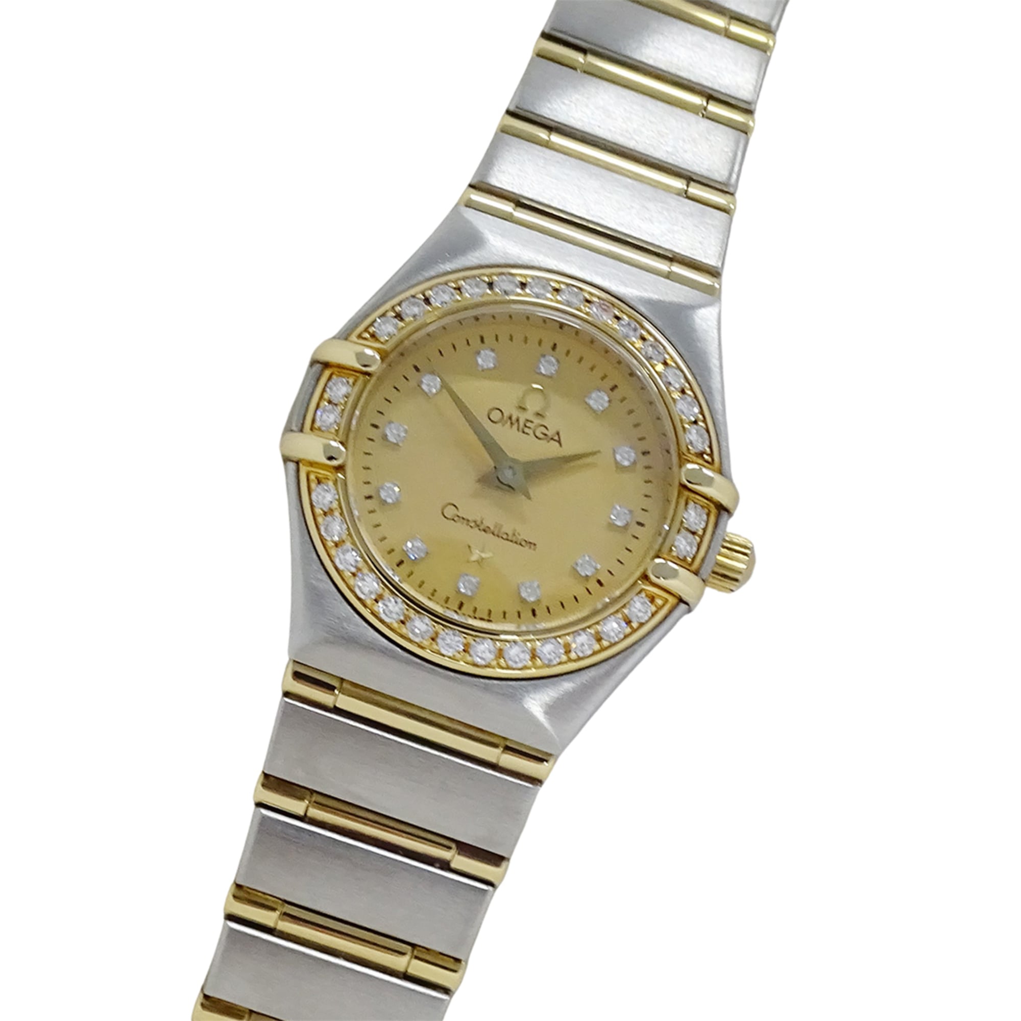 Omega Constellation 1267.15 Gold Dial 22mm Watch