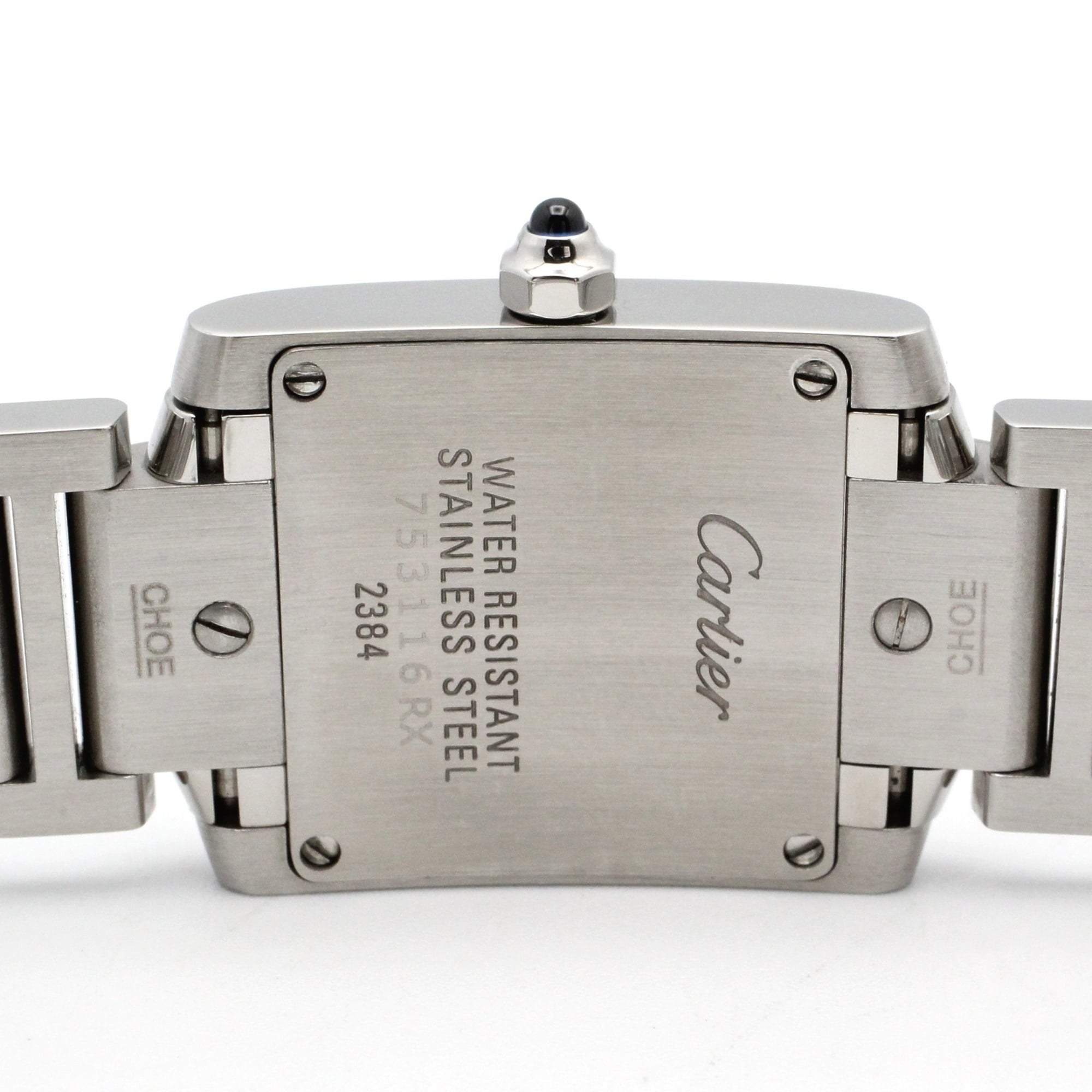 Cartier Tank Francaise W51008Q3 Silver Dial 20mm Watch