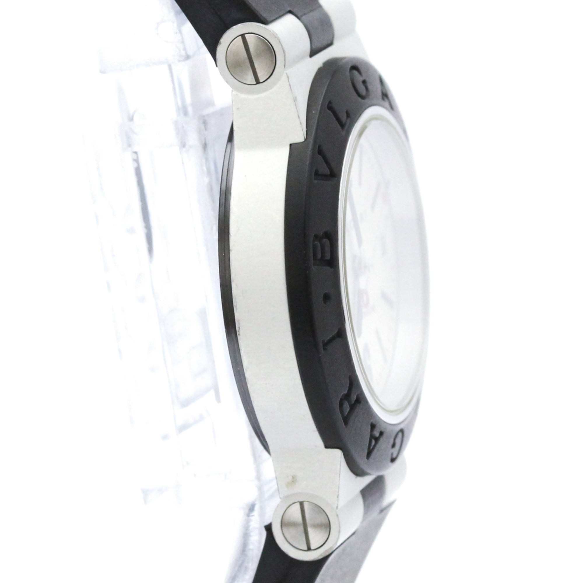 Bulgari Aluminium AL29A Silver Dial 29mm Watch